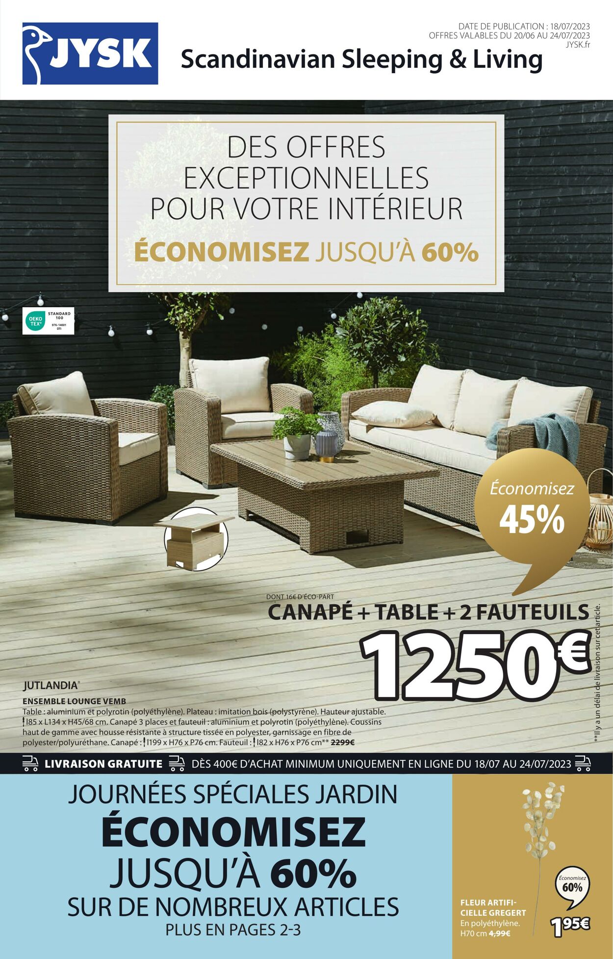 Catalogue JYSK 20.06.2023 - 24.07.2023