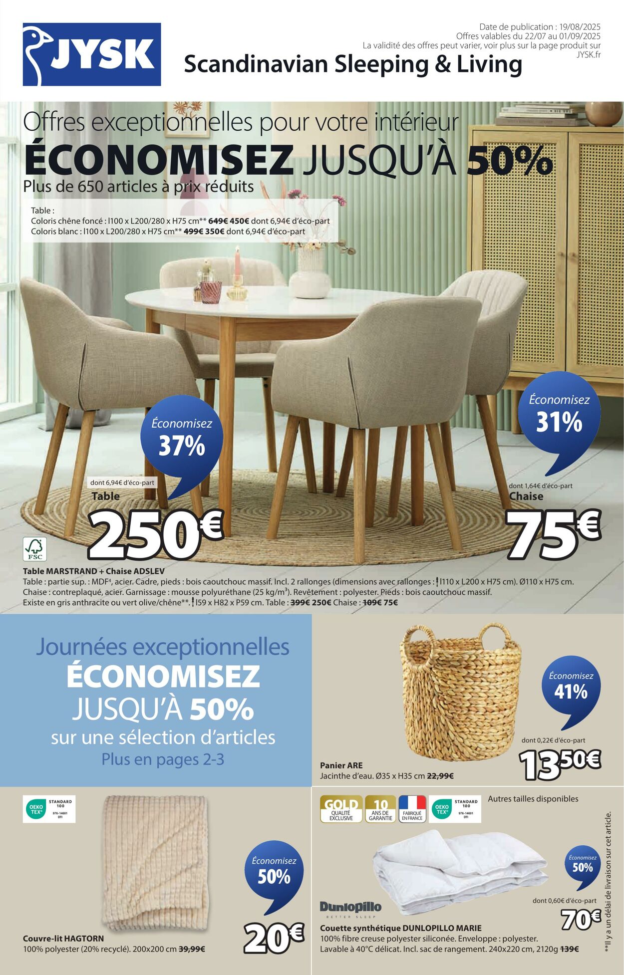 Catalogue JYSK 20.08.2025 - 03.09.2025