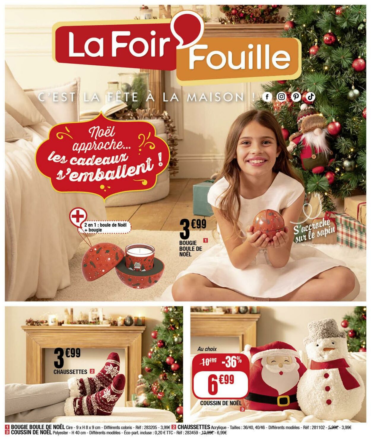 Catalogue La Foir’Fouille - 2424 Cadeaux Noel 19 nov. 2024 - 8 déc. 2024