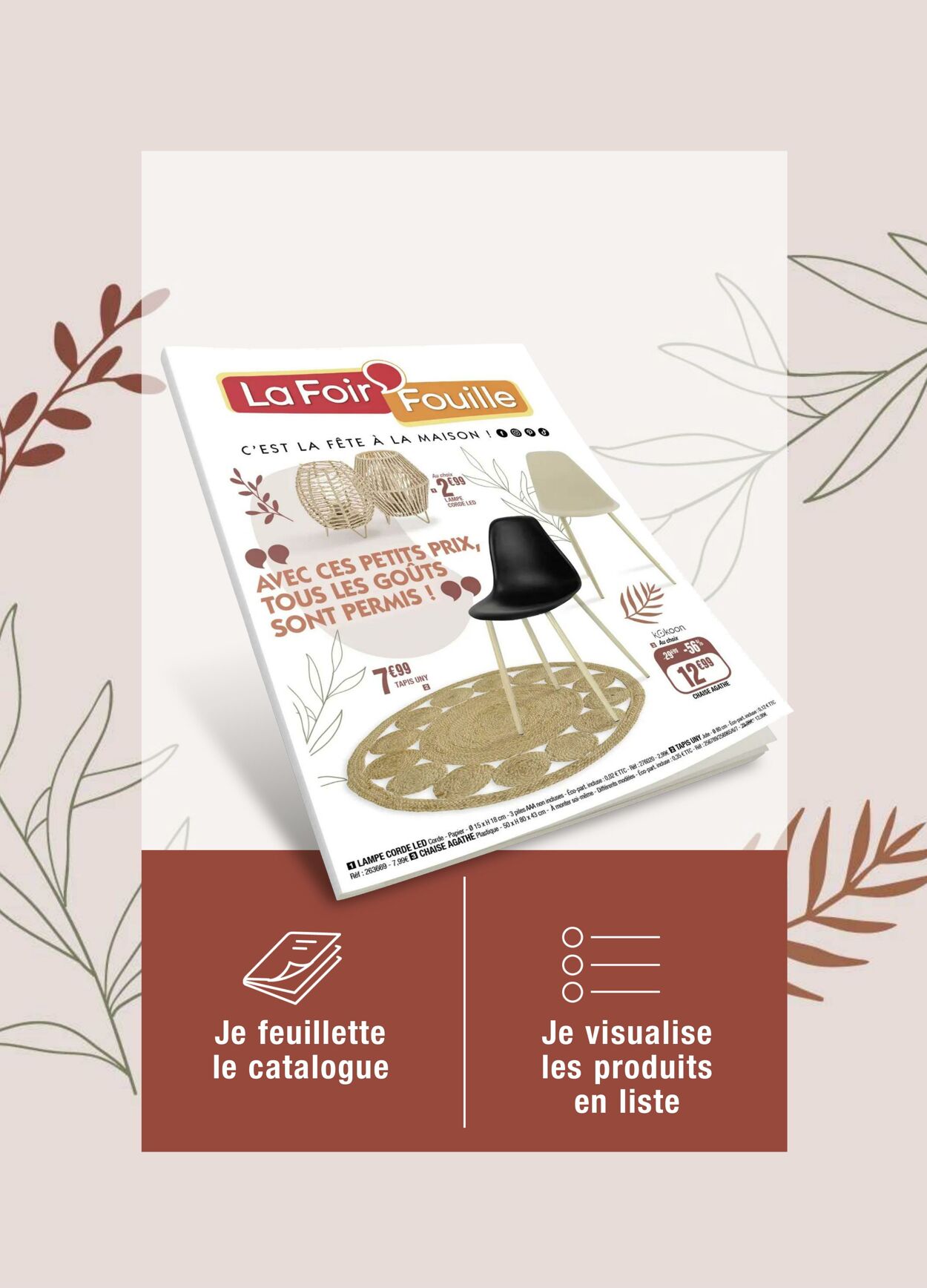 La Foir’Fouille Catalogues promotionnels