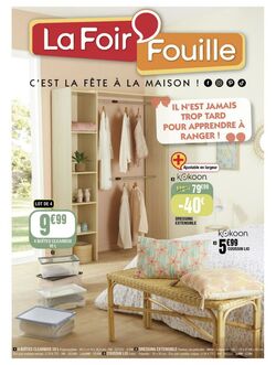 Catalogue La Foir’Fouille 15.05.2023 - 28.05.2023