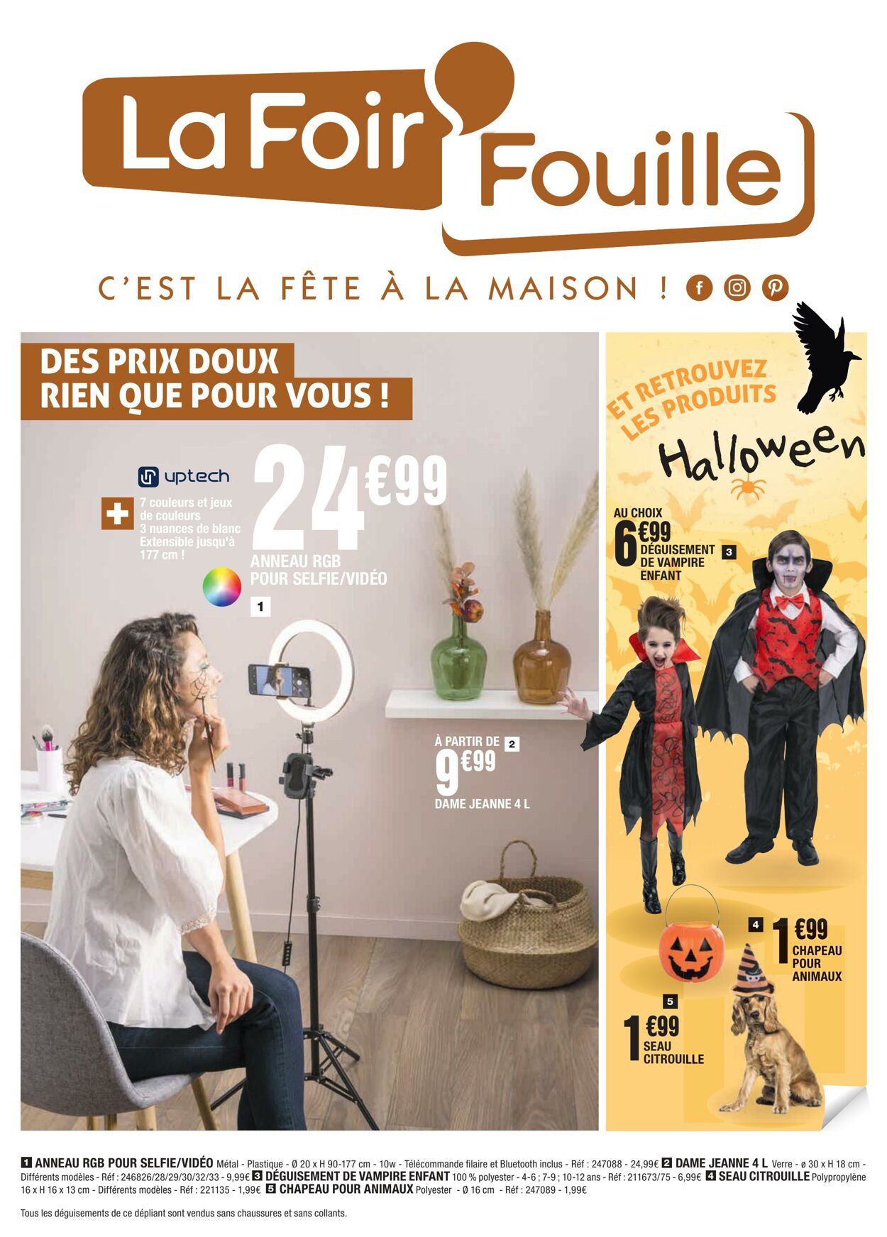 Catalogue La Foir’Fouille 18.10.2021 - 31.10.2021