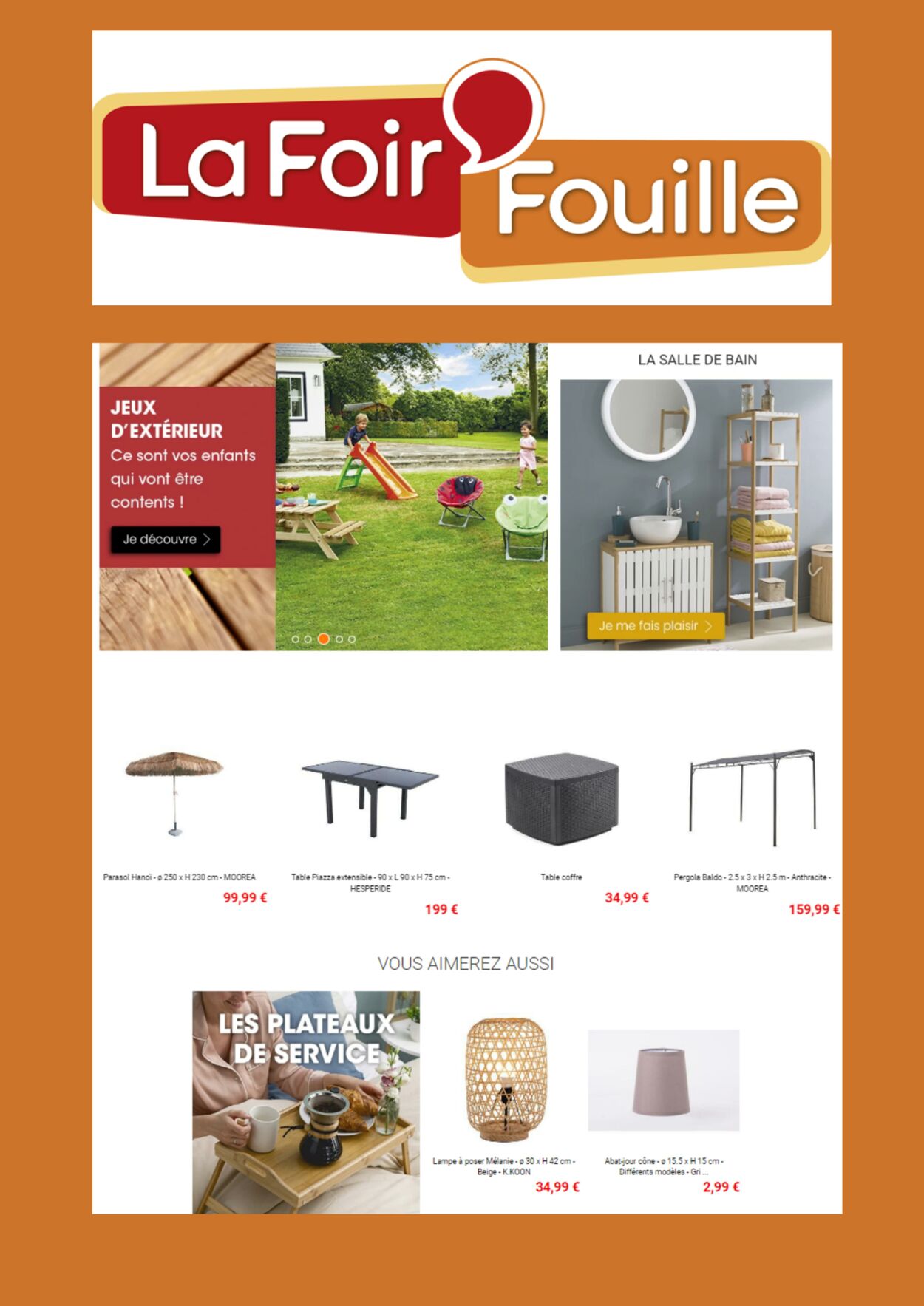 La Foir’Fouille Catalogues promotionnels