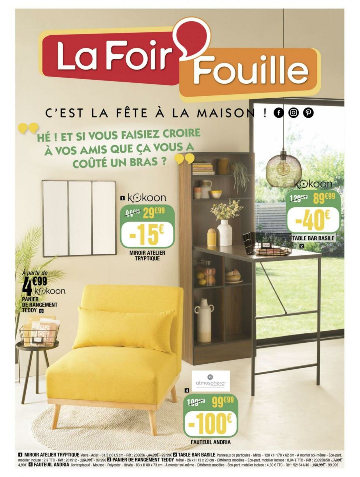 Catalogue La Foir’Fouille 24.04.2023 - 07.05.2023