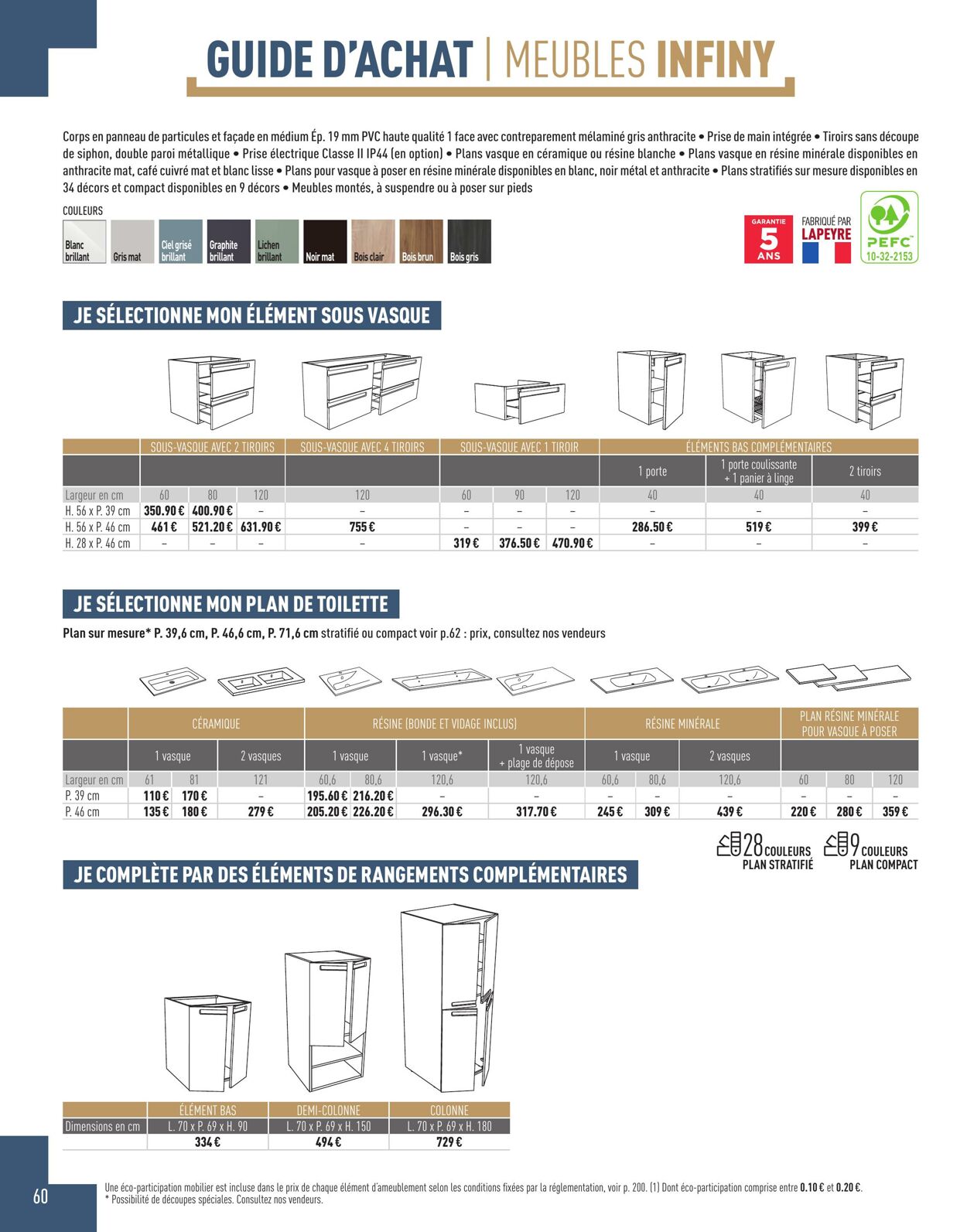 Catalogue Lapeyre 01.04.2024 - 30.06.2024