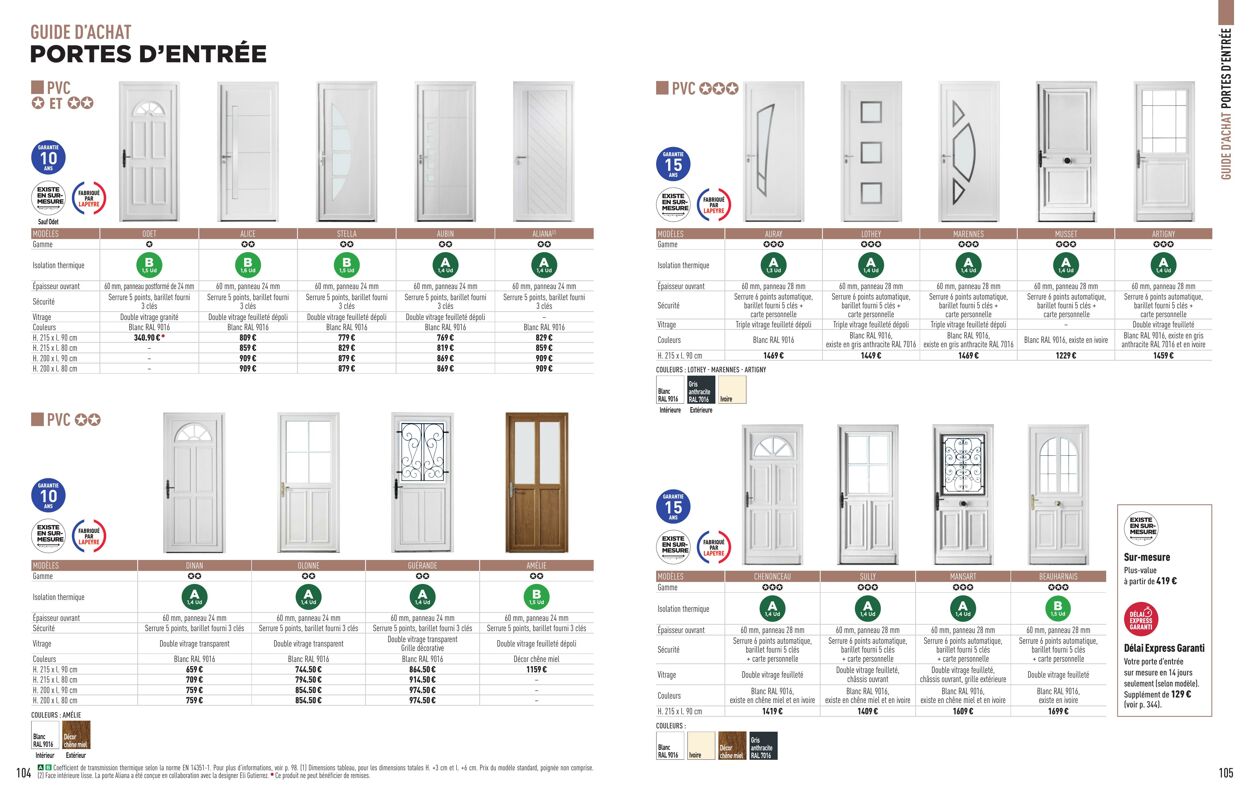 Catalogue Lapeyre 01.01.2024 - 31.03.2024