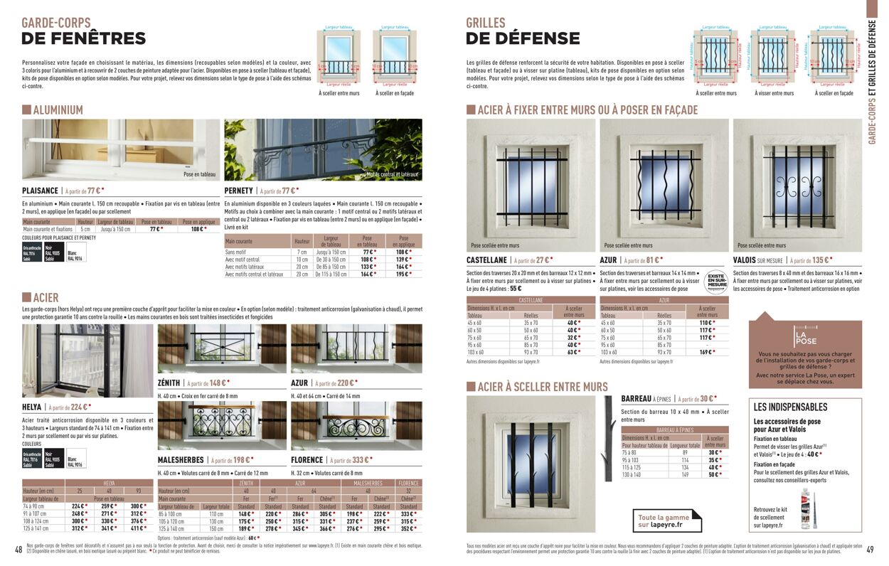 Catalogue Lapeyre 01.01.2024 - 31.03.2024