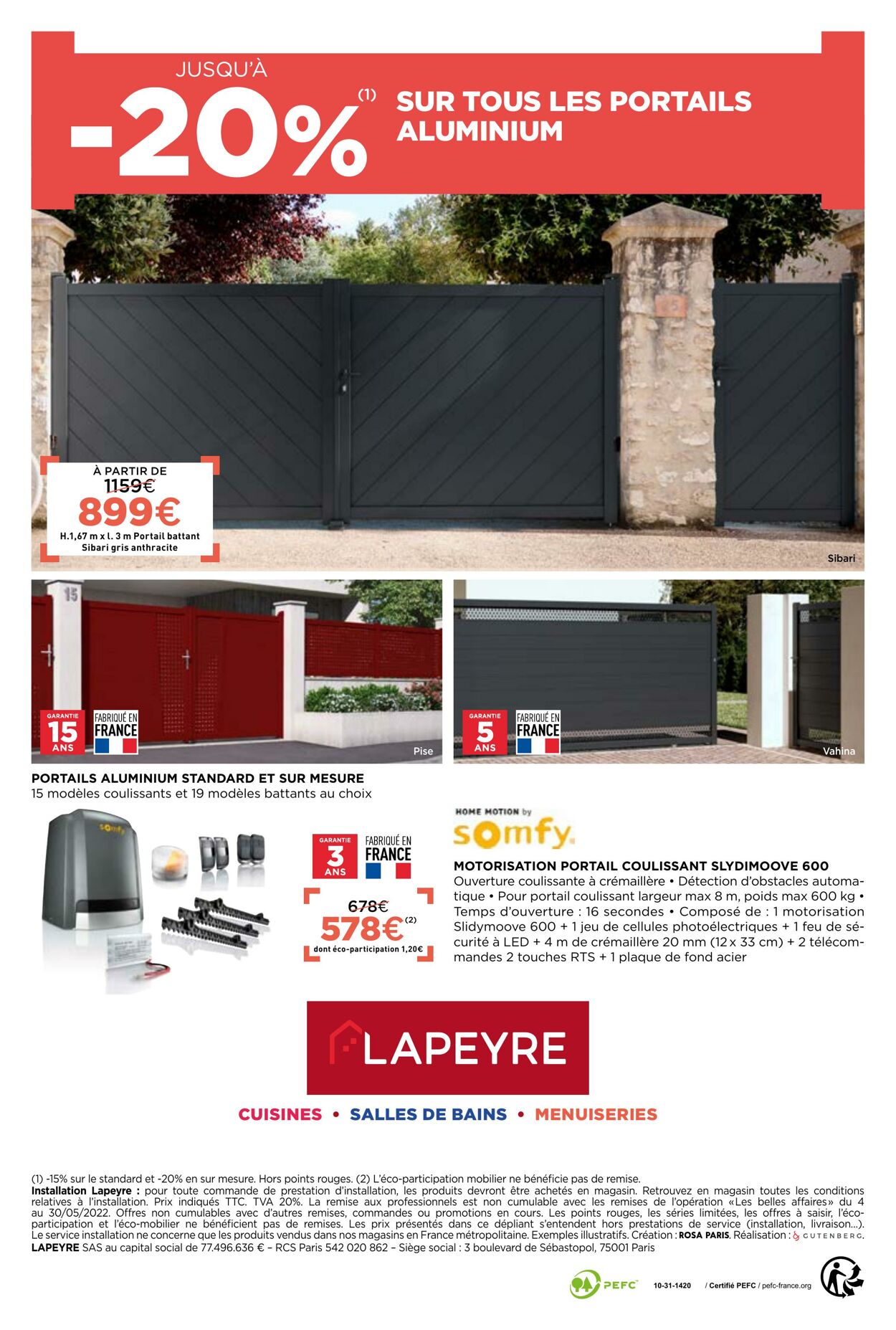 Catalogue Lapeyre 04.05.2022 - 30.05.2022