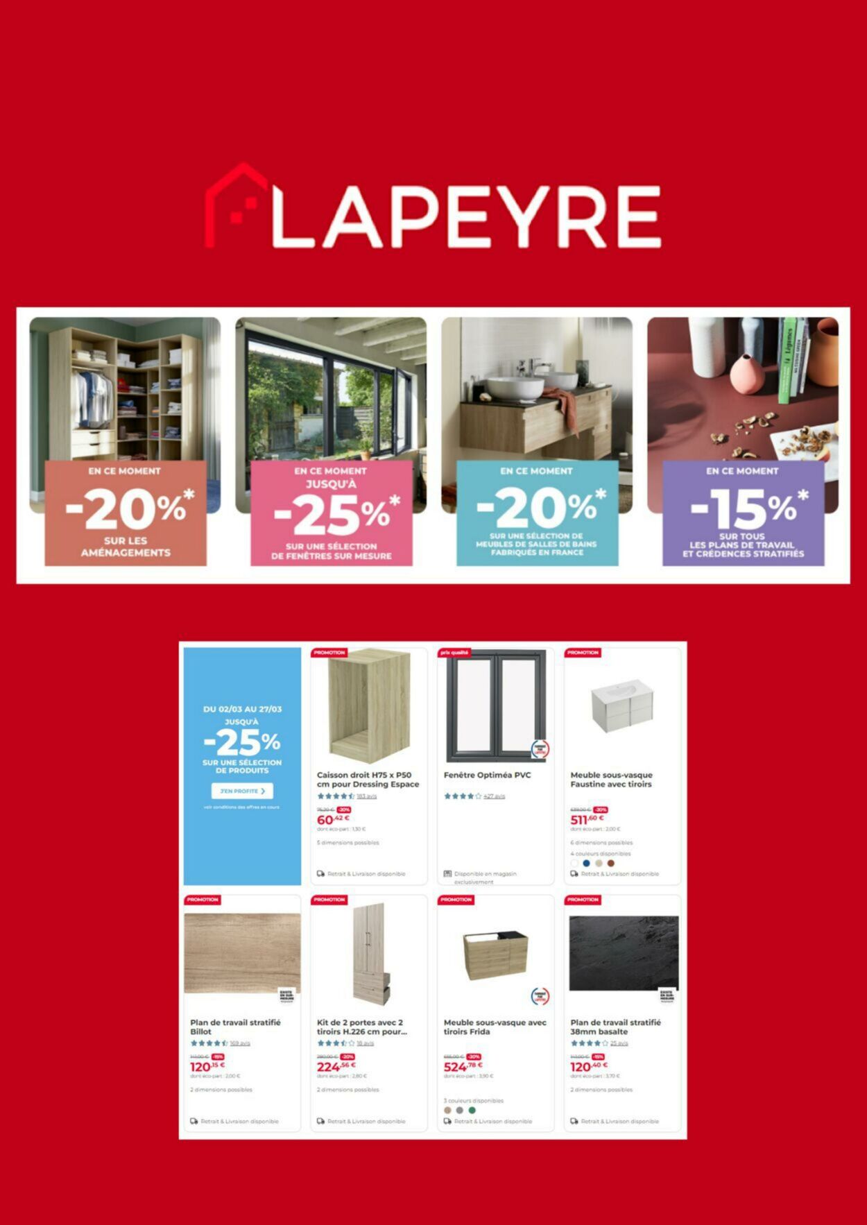 Catalogue Lapeyre 17.05.2023 - 30.05.2023
