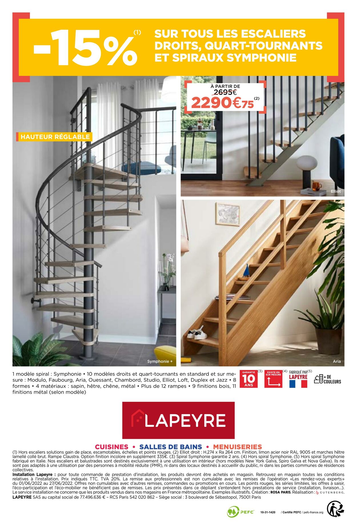 Catalogue Lapeyre 01.06.2022 - 27.06.2022