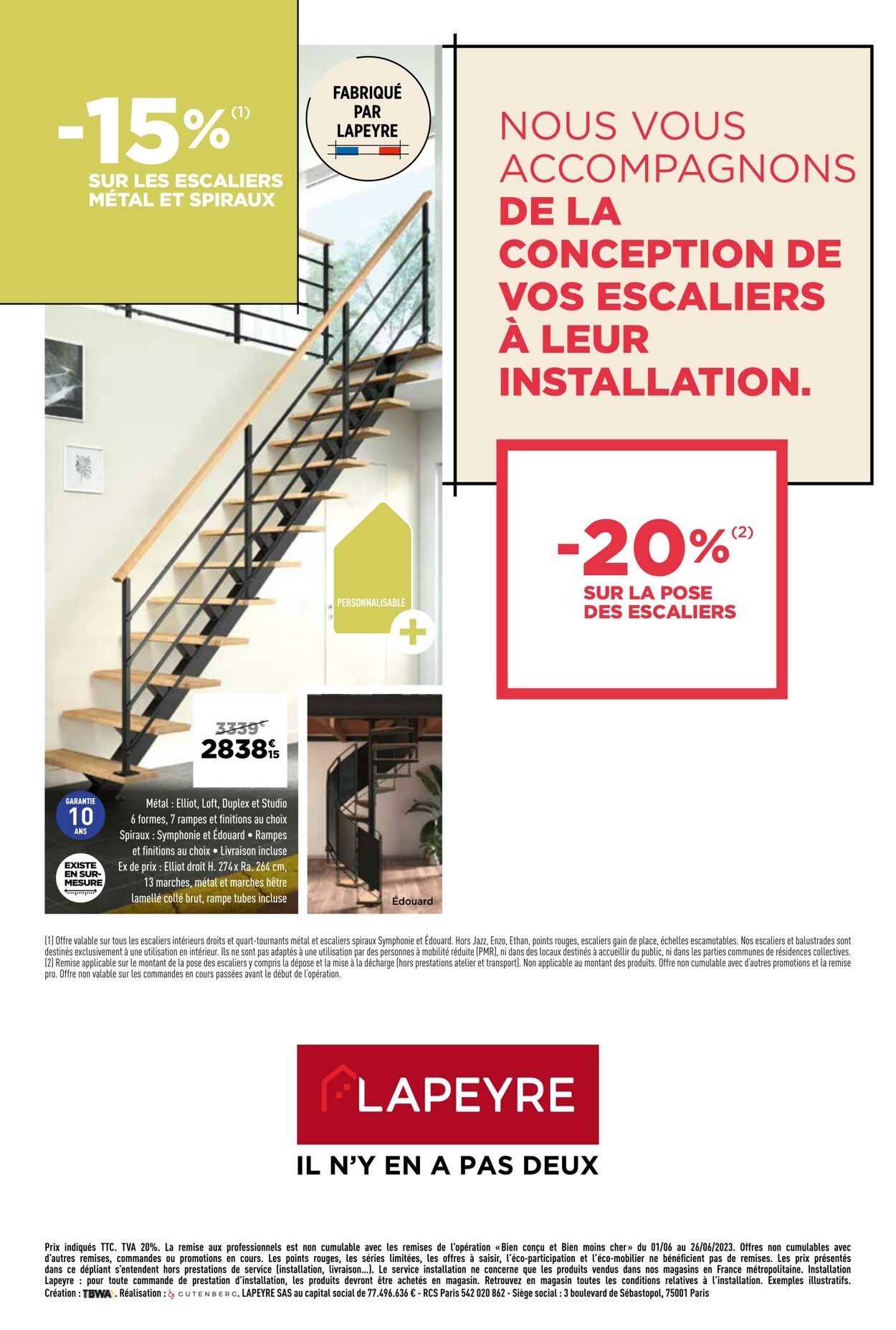 Catalogue Lapeyre 01.06.2023 - 26.06.2023