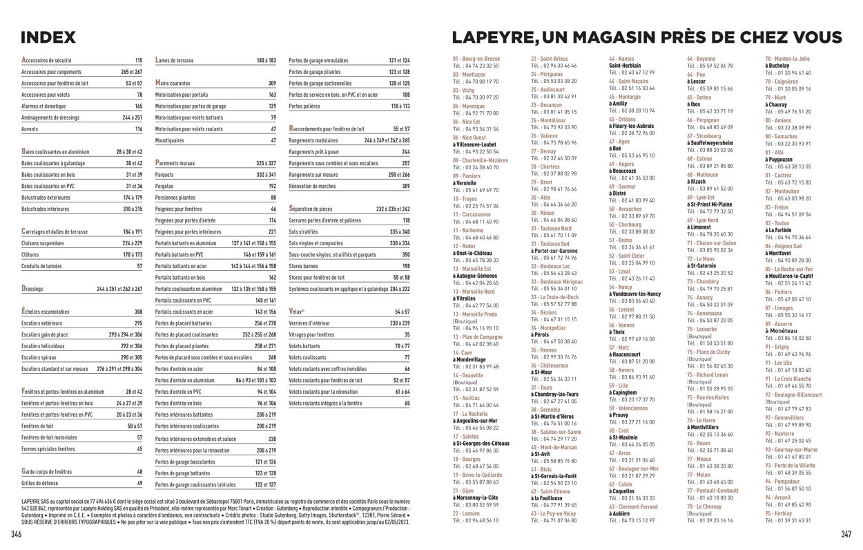 Catalogue Lapeyre 01.04.2024 - 30.06.2024