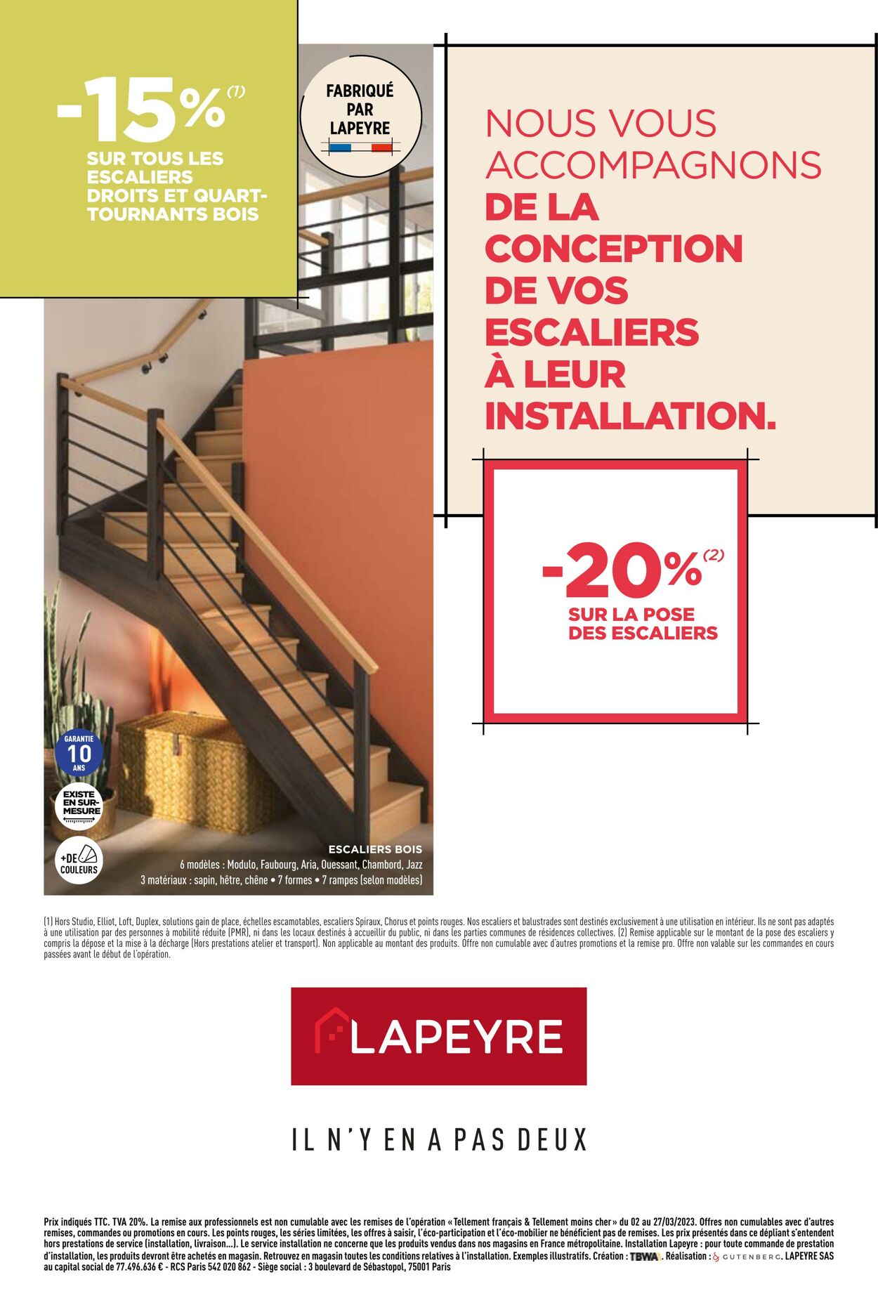 Catalogue Lapeyre 02.03.2023 - 27.03.2023