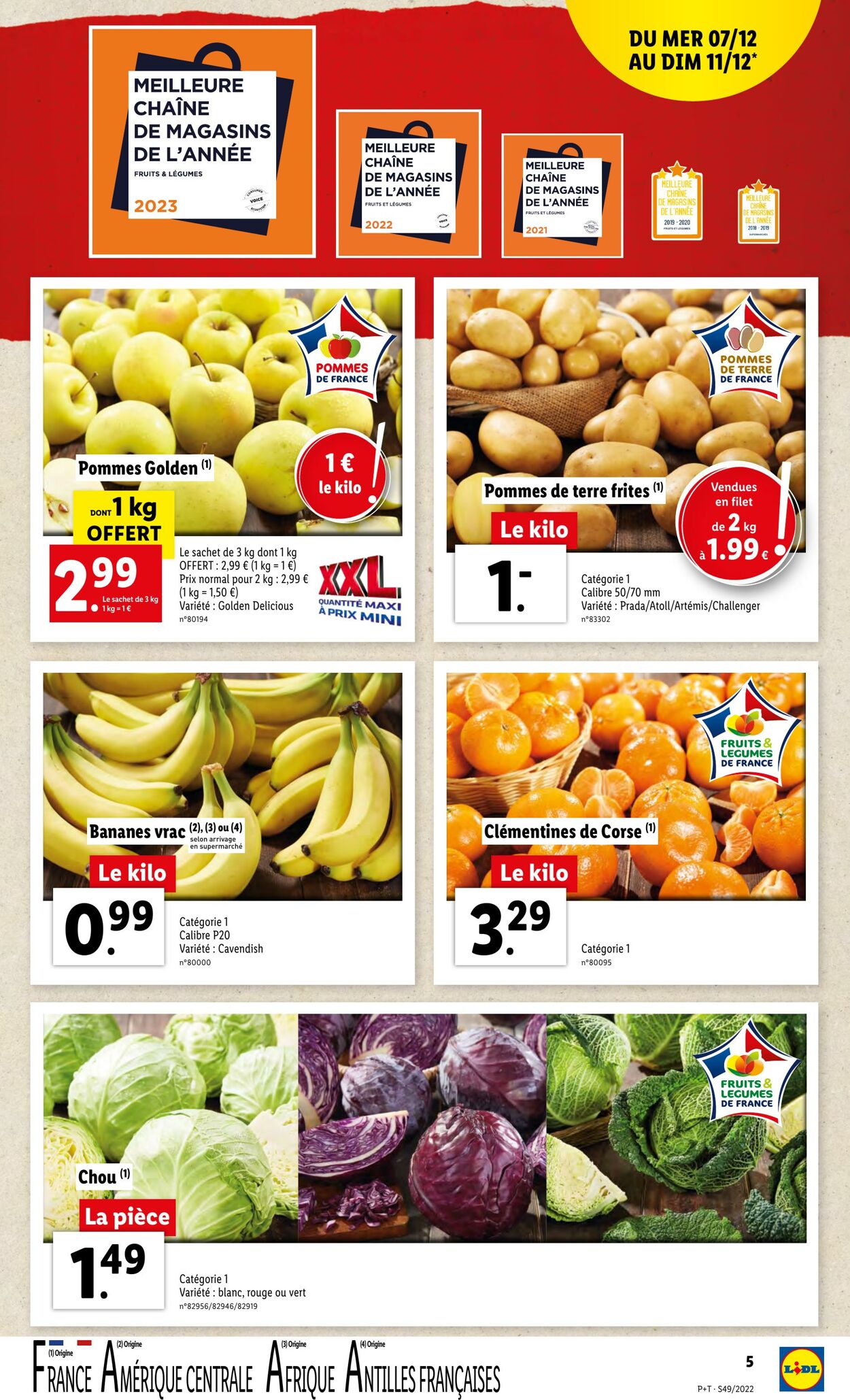 Catalogue Lidl 07.12.2022 - 13.12.2022