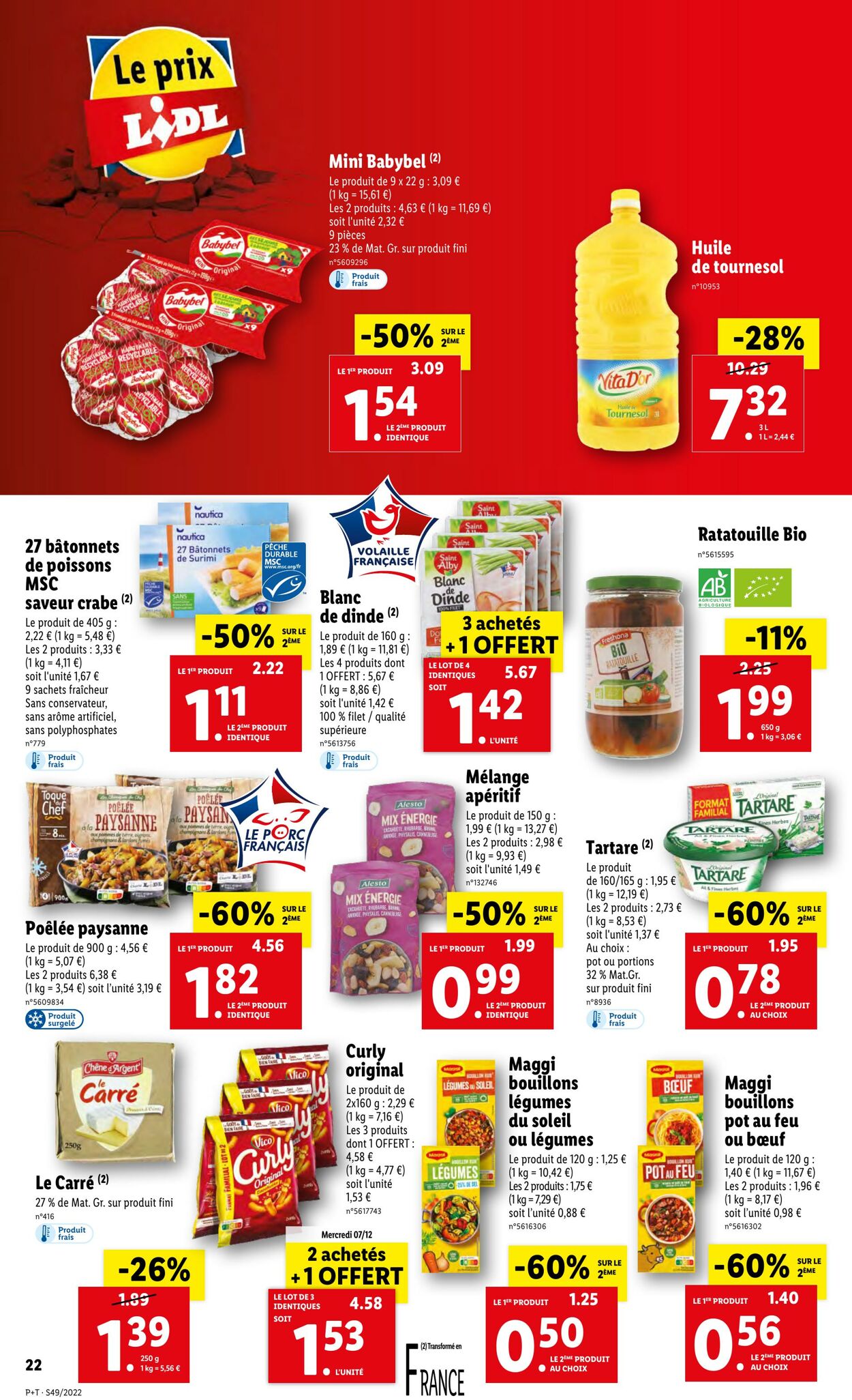 Catalogue Lidl 07.12.2022 - 13.12.2022