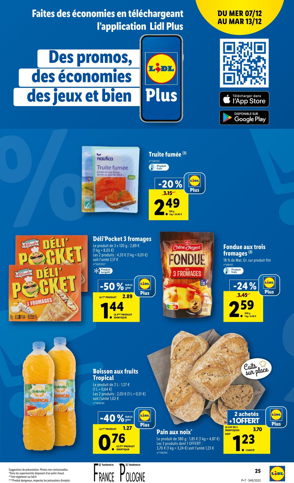 Catalogue Lidl 07.12.2022 - 13.12.2022