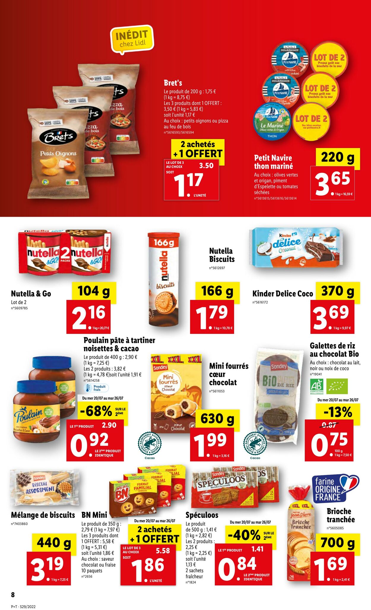 Catalogue Lidl 20.07.2022 - 26.07.2022