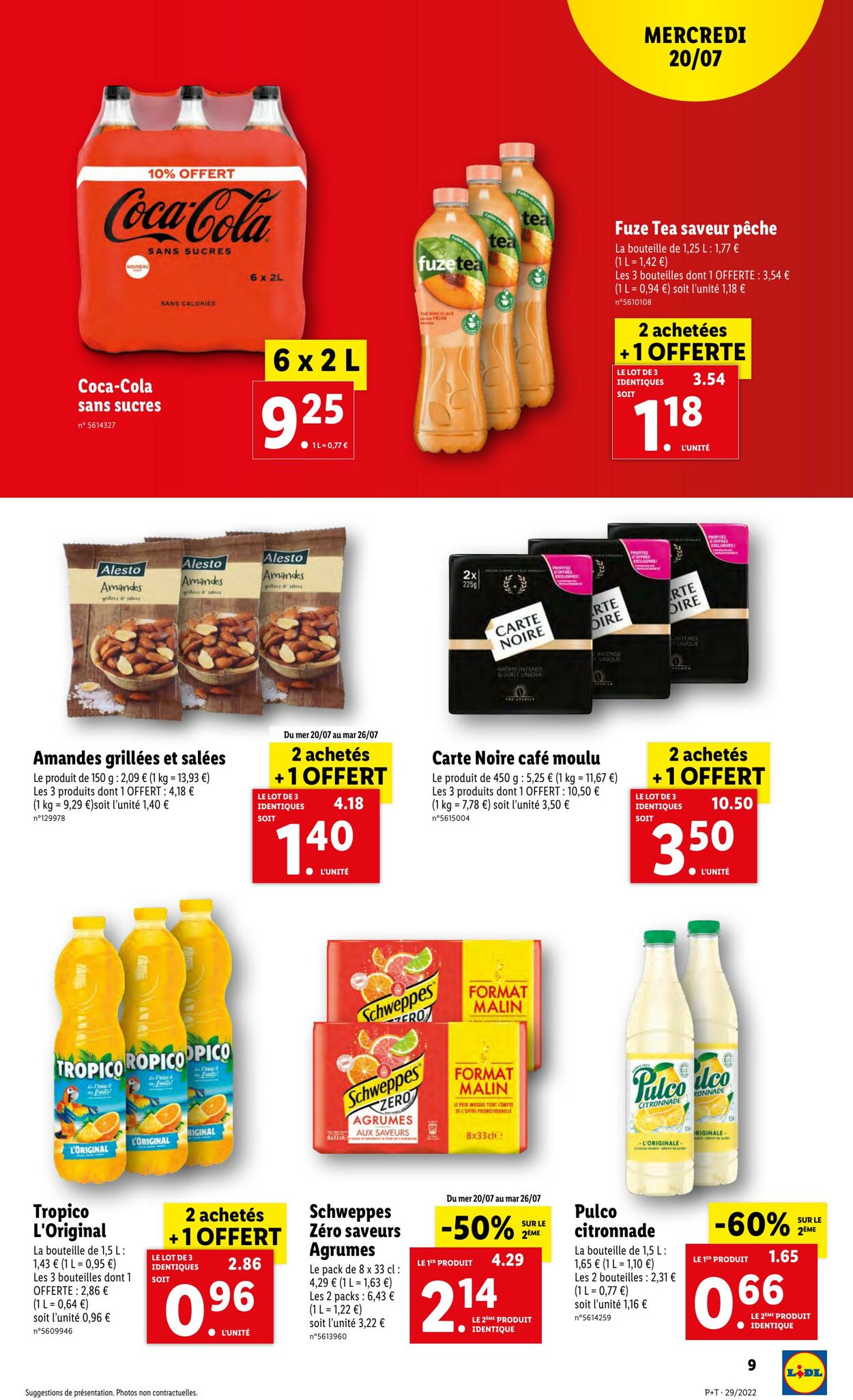 Catalogue Lidl 20.07.2022 - 26.07.2022