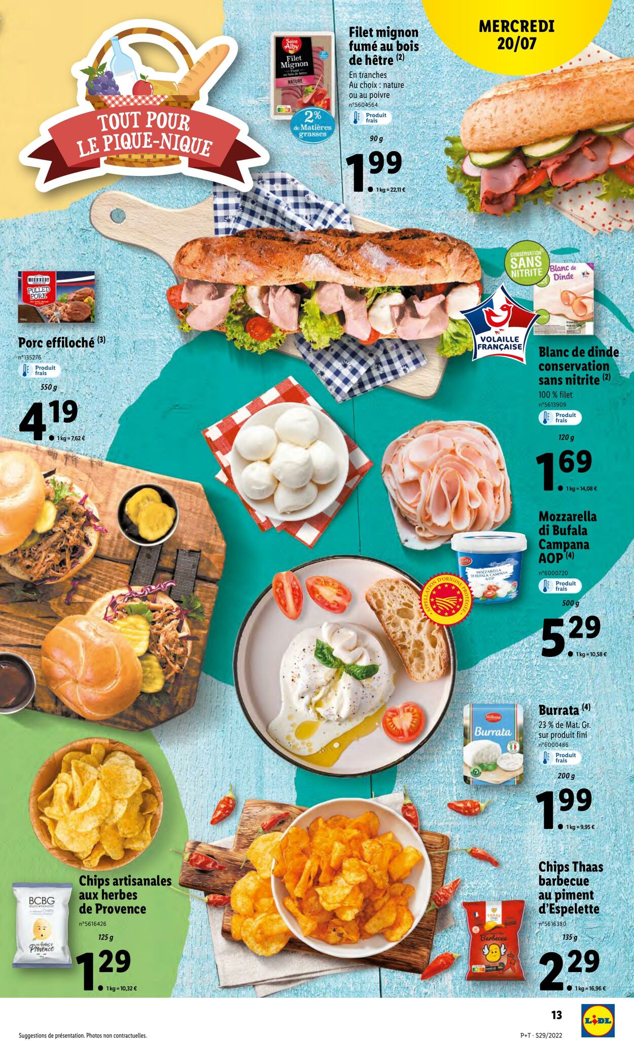 Catalogue Lidl 20.07.2022 - 26.07.2022