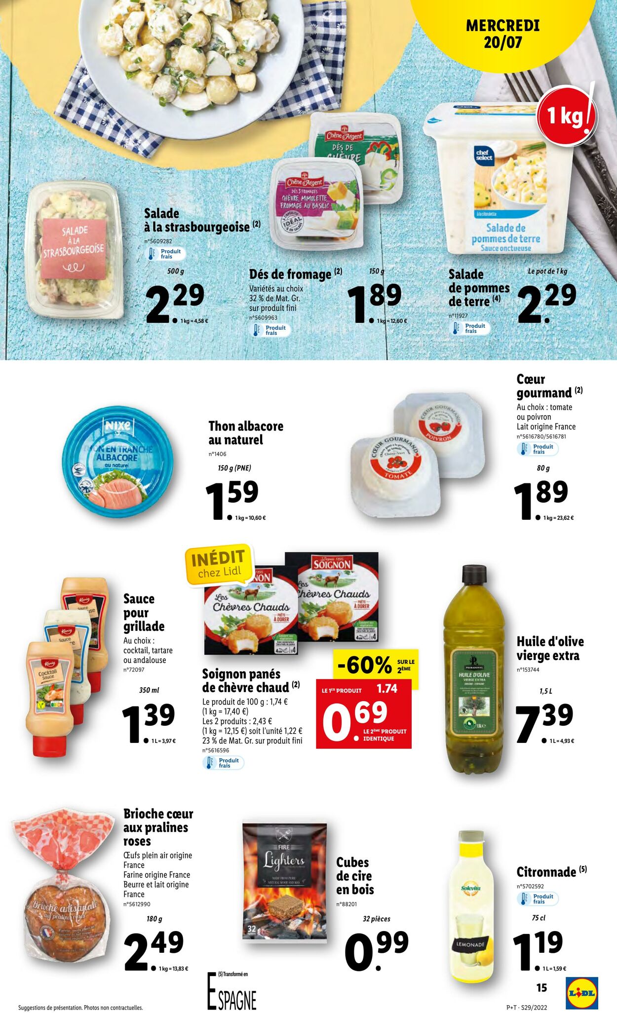 Catalogue Lidl 20.07.2022 - 26.07.2022