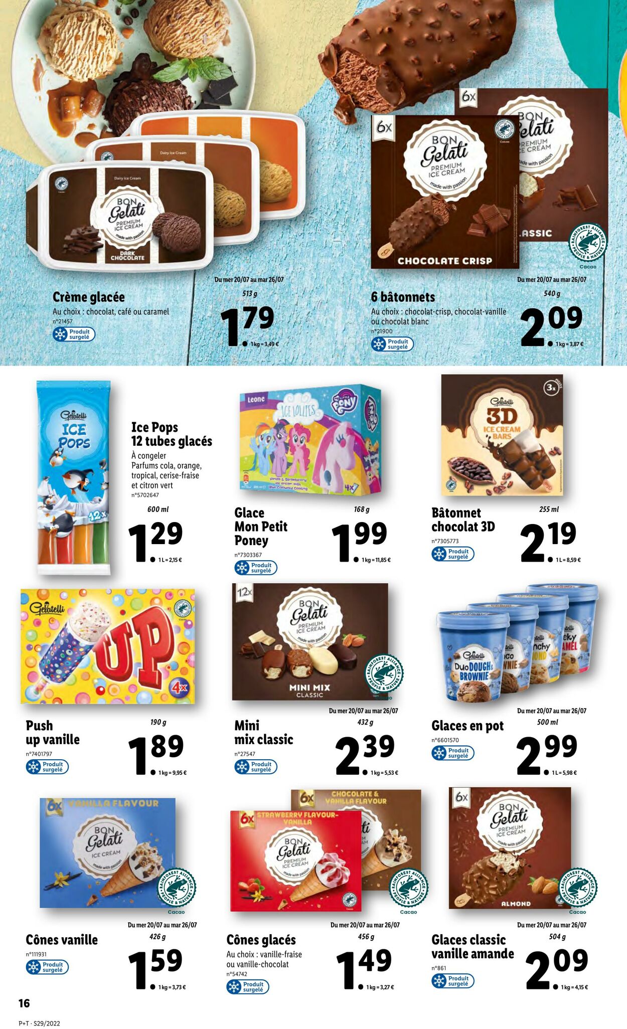 Catalogue Lidl 20.07.2022 - 26.07.2022