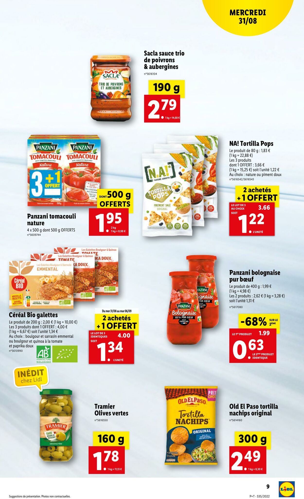 Catalogue Lidl 31.08.2022 - 06.09.2022