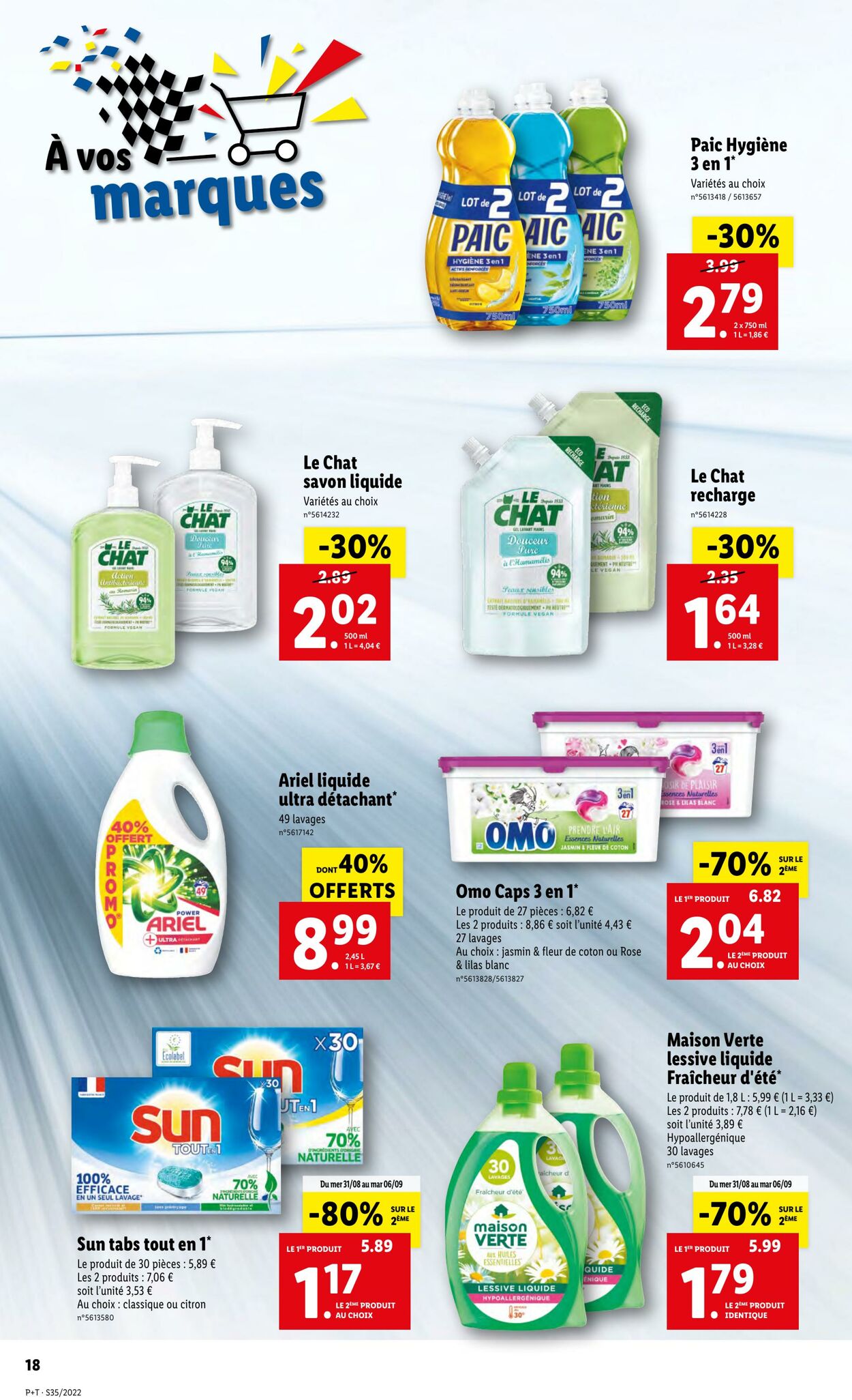 Catalogue Lidl 31.08.2022 - 06.09.2022