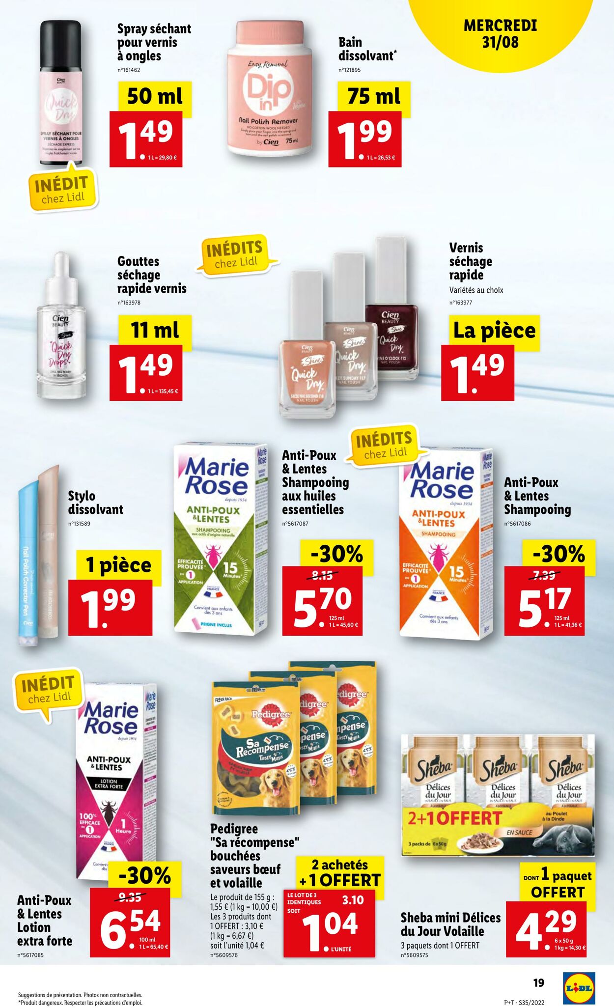 Catalogue Lidl 31.08.2022 - 06.09.2022