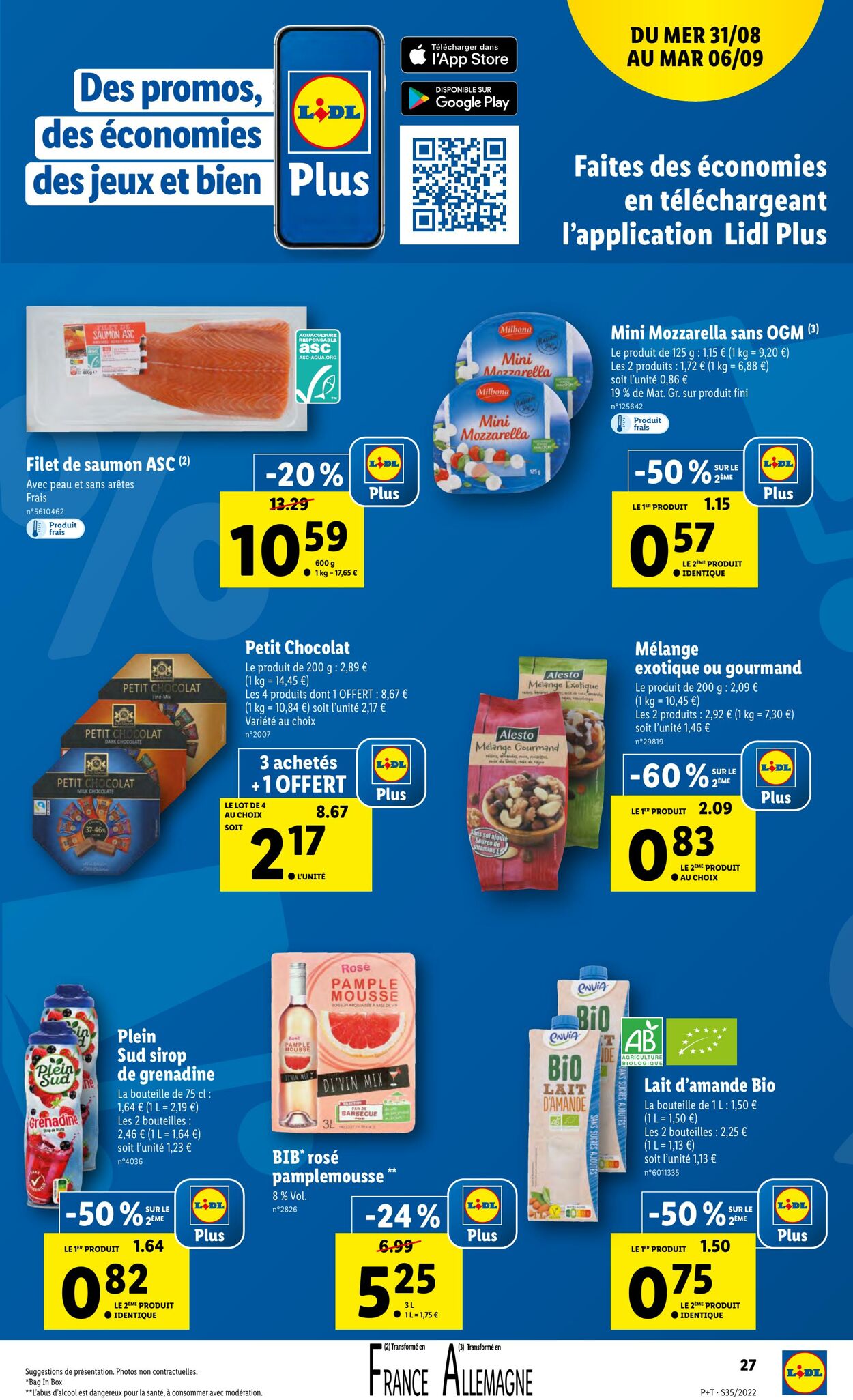 Catalogue Lidl 31.08.2022 - 06.09.2022