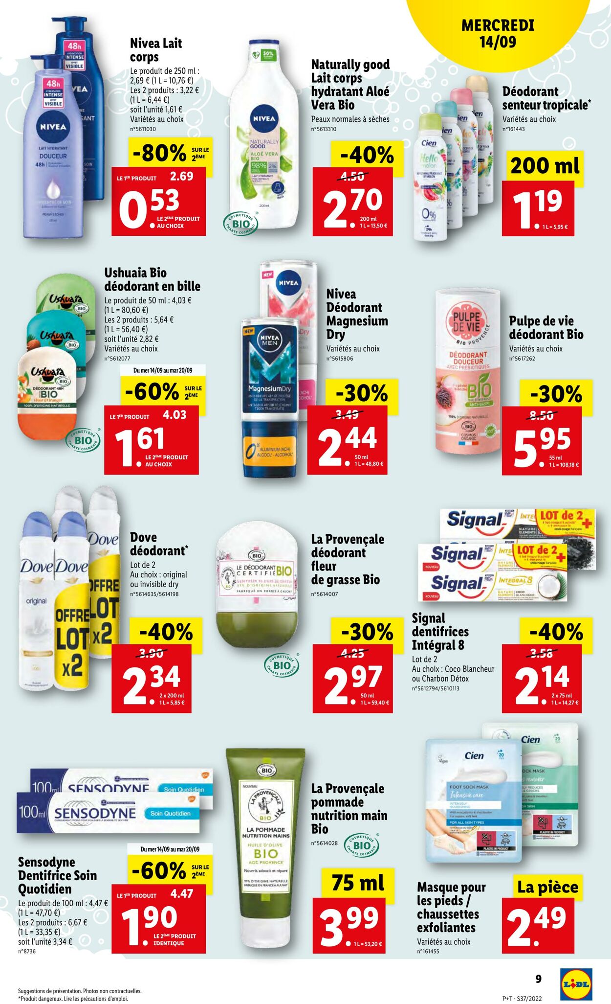 Catalogue Lidl 14.09.2022 - 20.09.2022