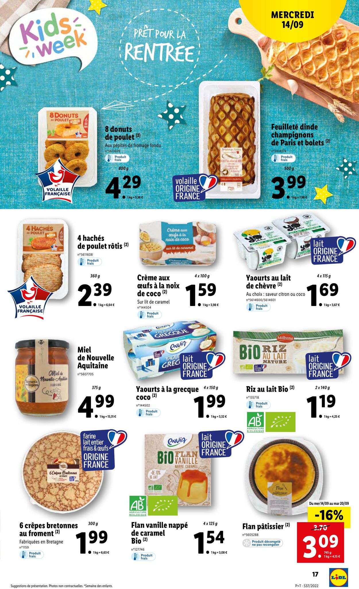 Catalogue Lidl 14.09.2022 - 20.09.2022