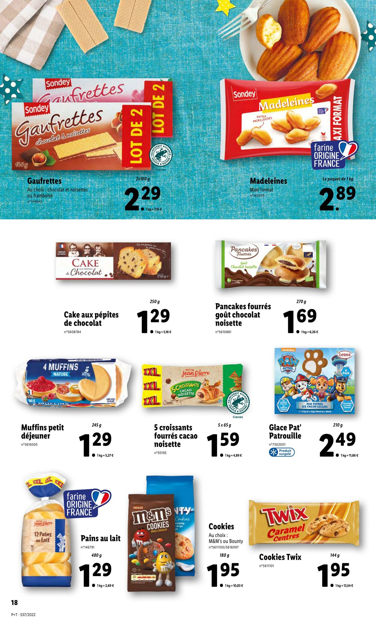 Catalogue Lidl 14.09.2022 - 20.09.2022