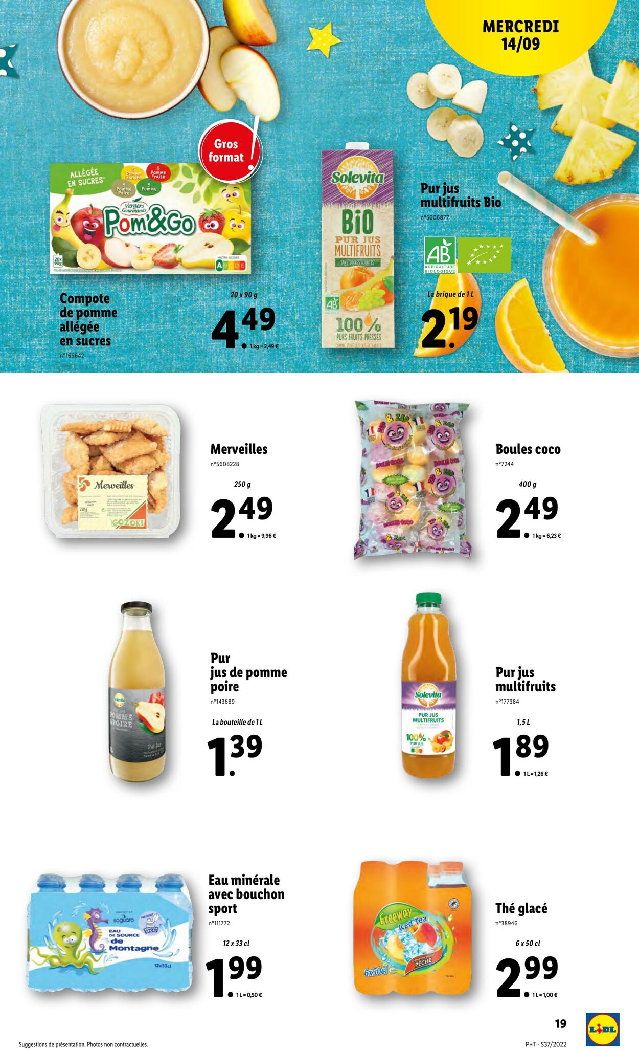 Catalogue Lidl 14.09.2022 - 20.09.2022