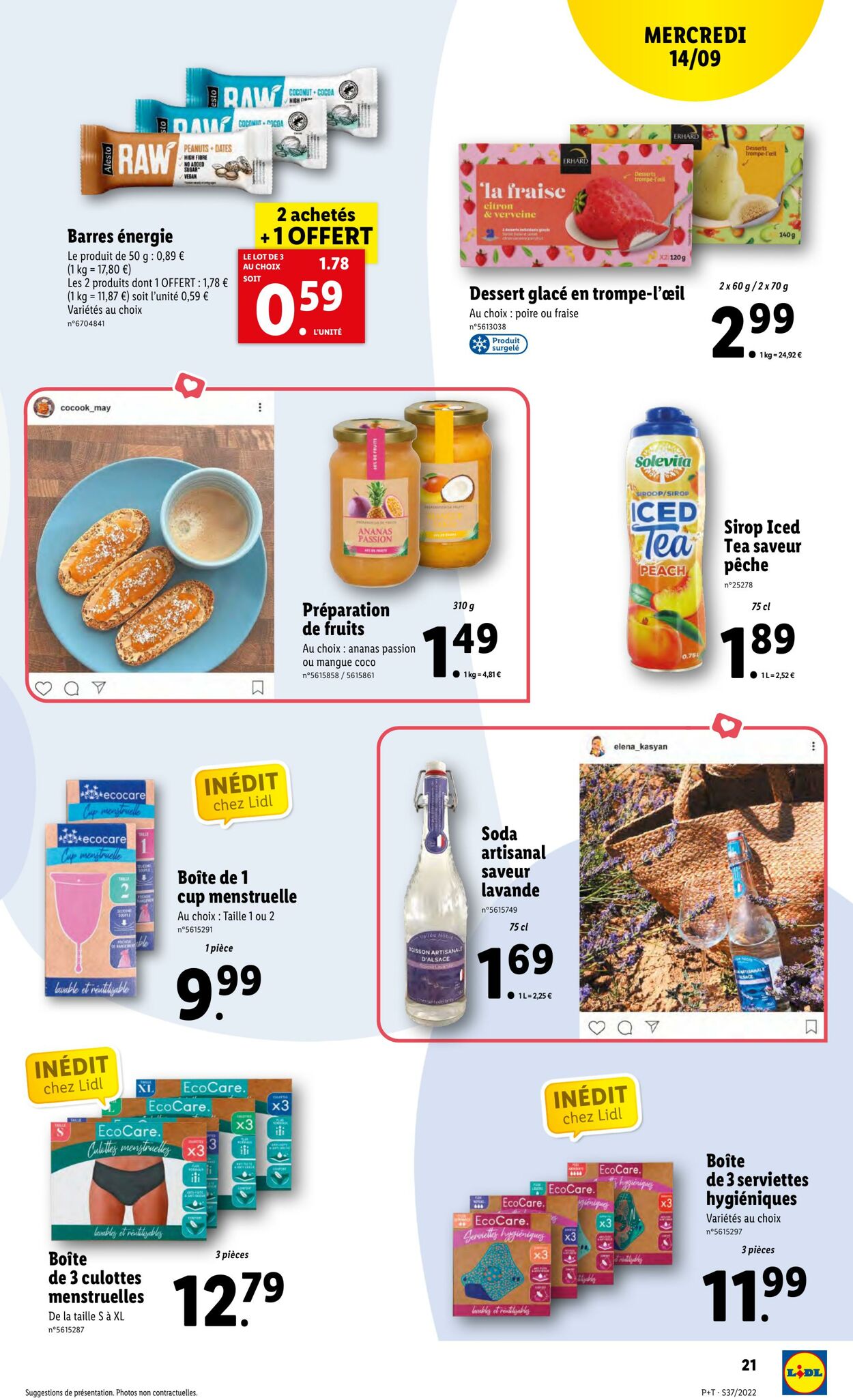 Catalogue Lidl 14.09.2022 - 20.09.2022