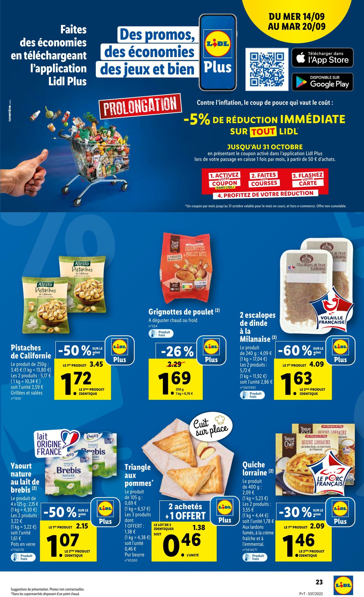 Catalogue Lidl 14.09.2022 - 20.09.2022