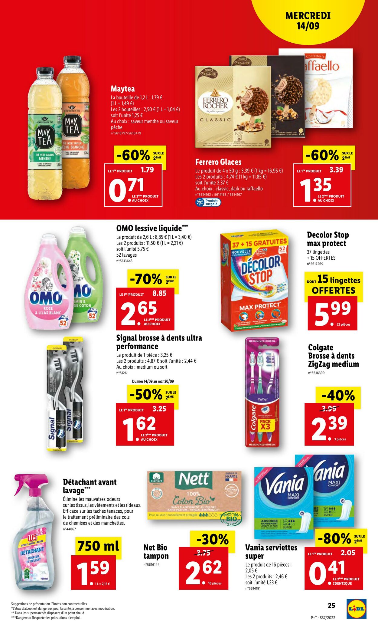 Catalogue Lidl 14.09.2022 - 20.09.2022