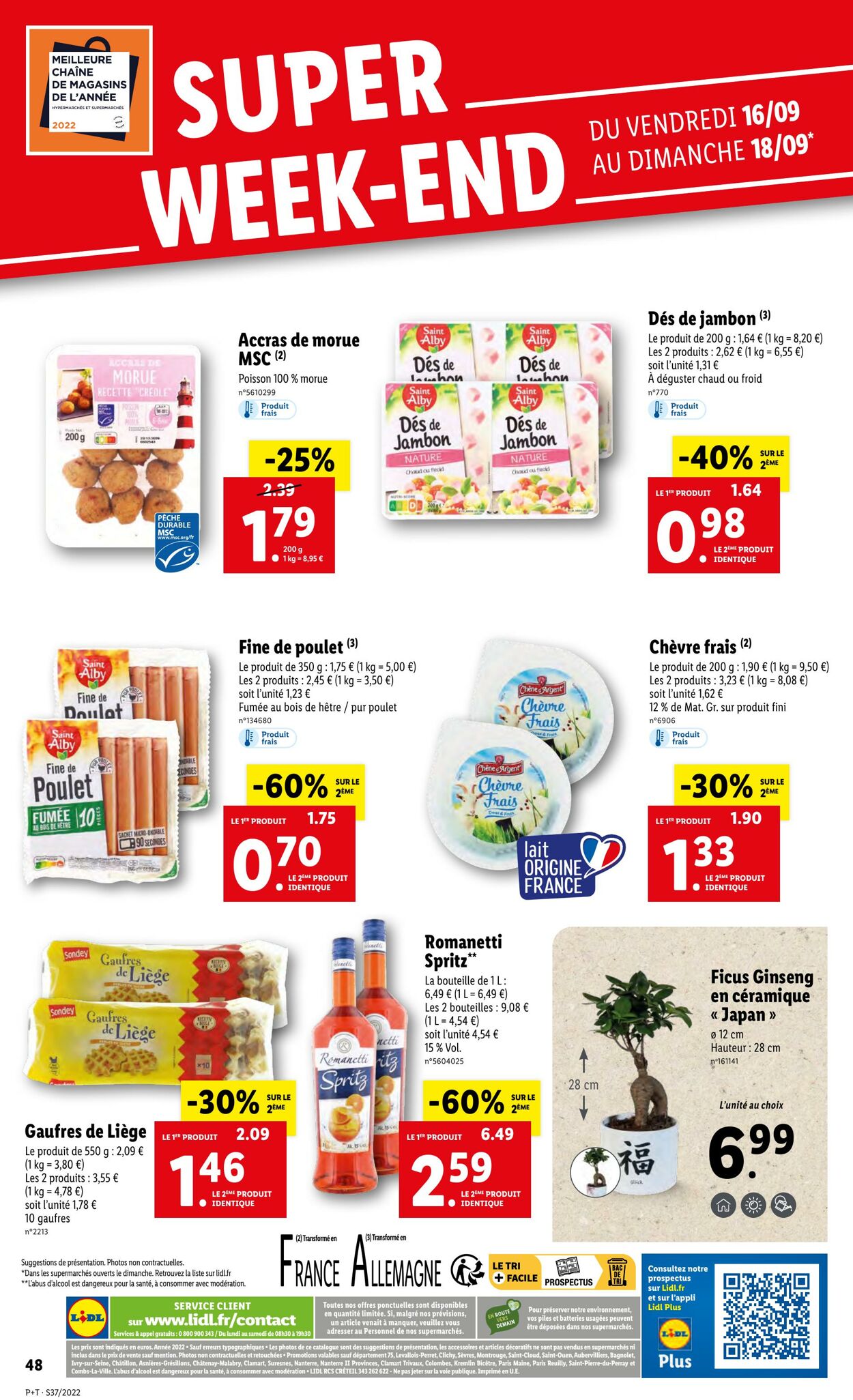 Catalogue Lidl 14.09.2022 - 20.09.2022