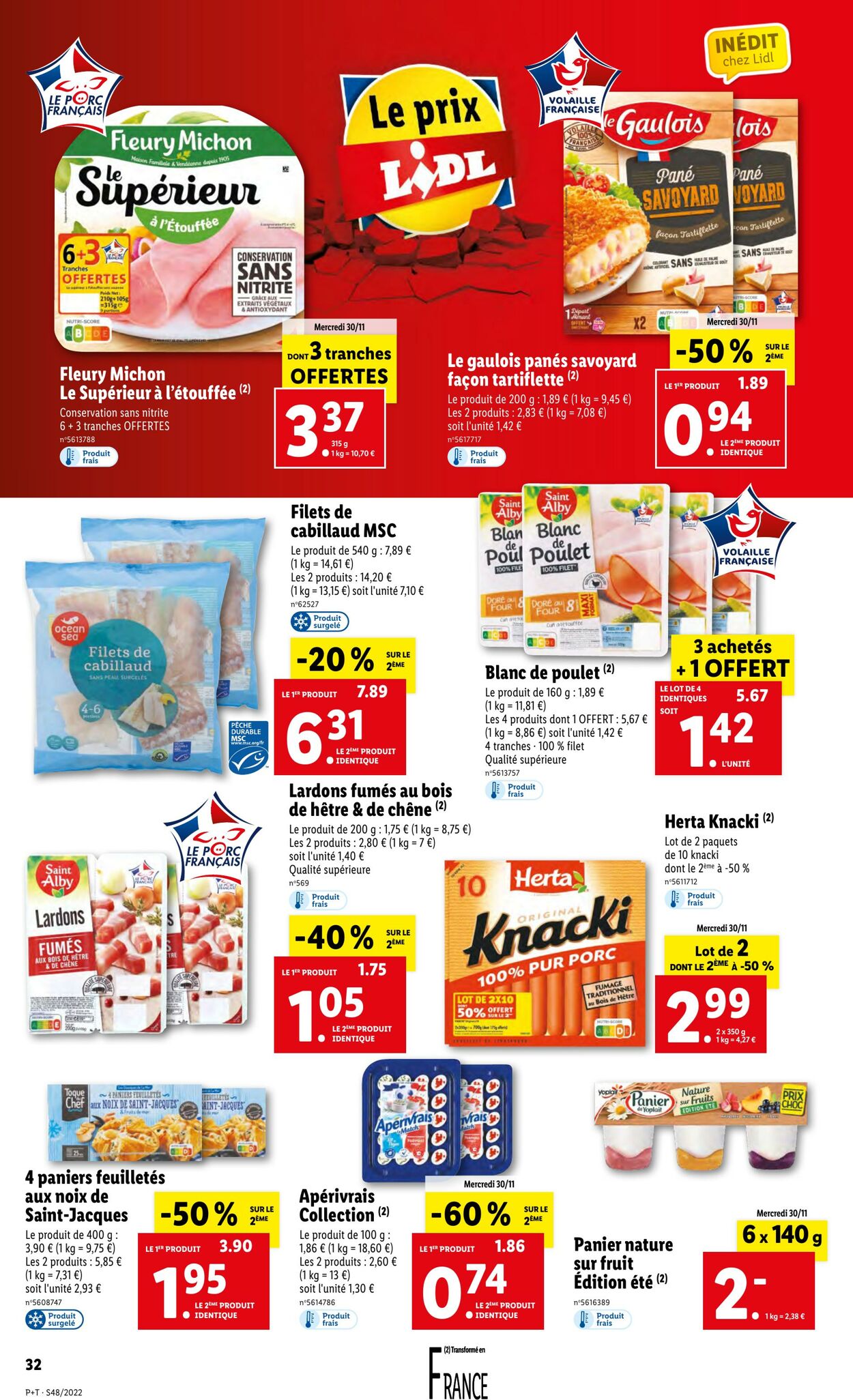 Catalogue Lidl 30.11.2022 - 06.12.2022