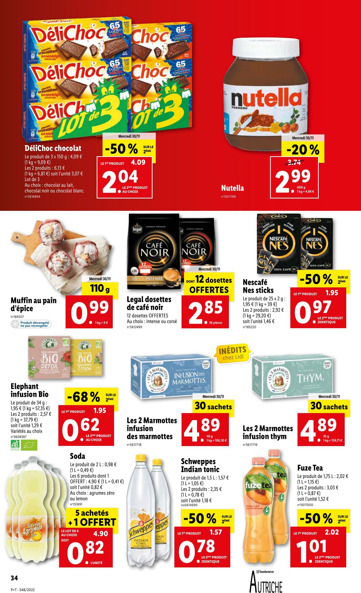 Catalogue Lidl 30.11.2022 - 06.12.2022