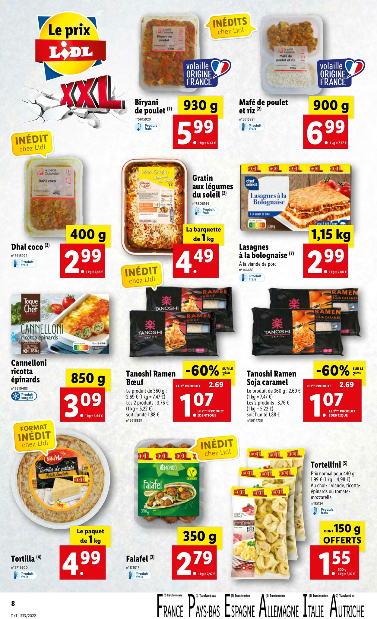 Catalogue Lidl 17.08.2022 - 23.08.2022