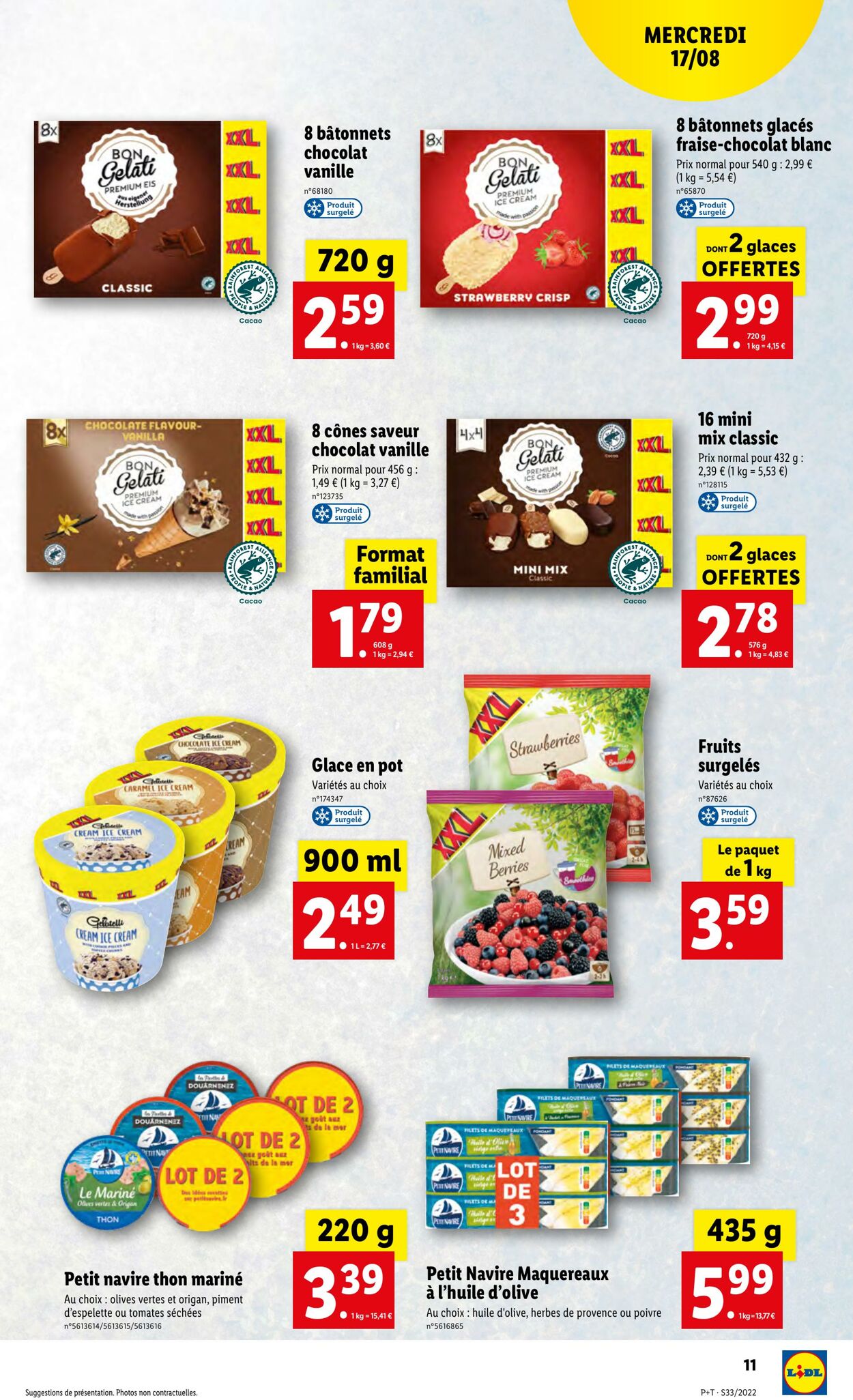 Catalogue Lidl 17.08.2022 - 23.08.2022