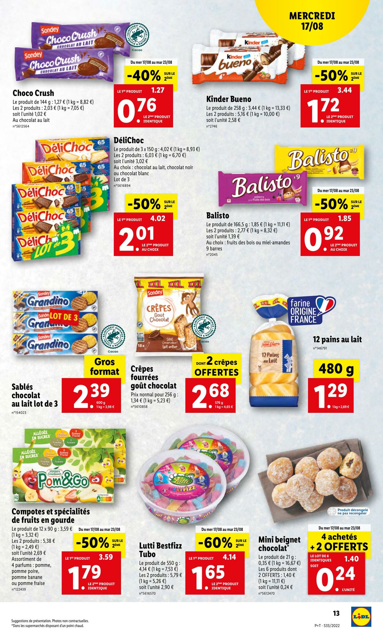 Catalogue Lidl 17.08.2022 - 23.08.2022