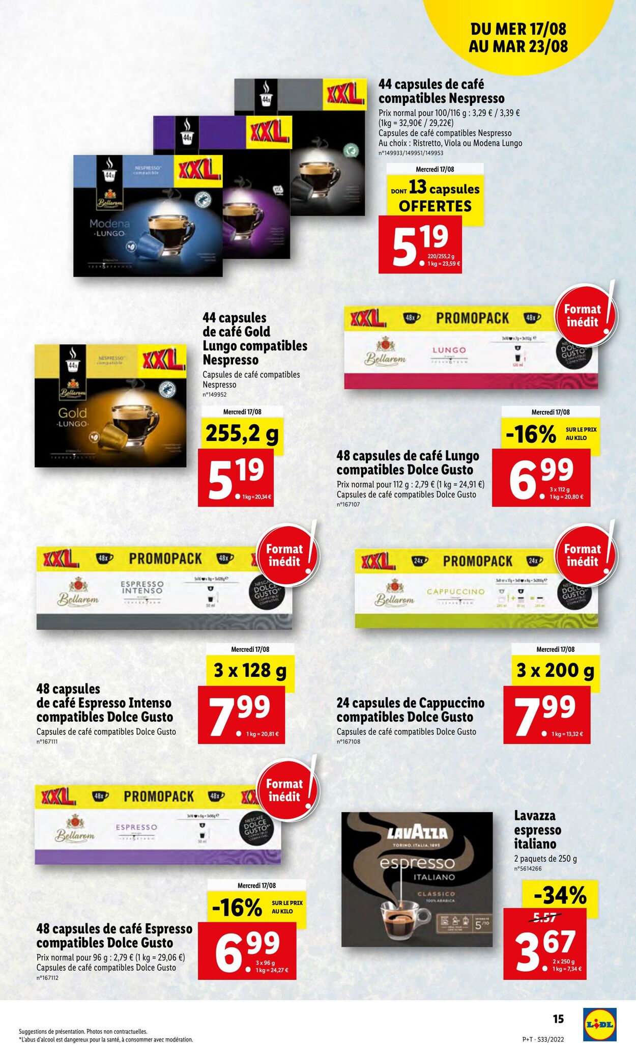 Catalogue Lidl 17.08.2022 - 23.08.2022