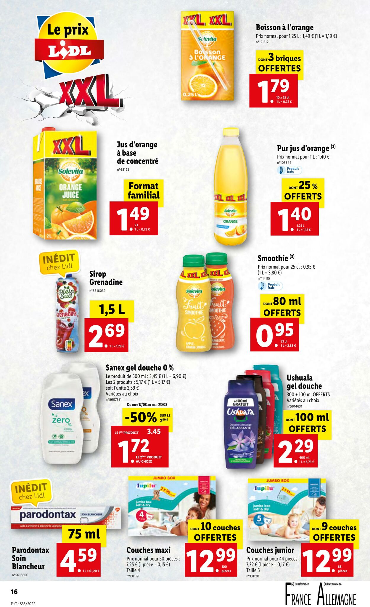 Catalogue Lidl 17.08.2022 - 23.08.2022