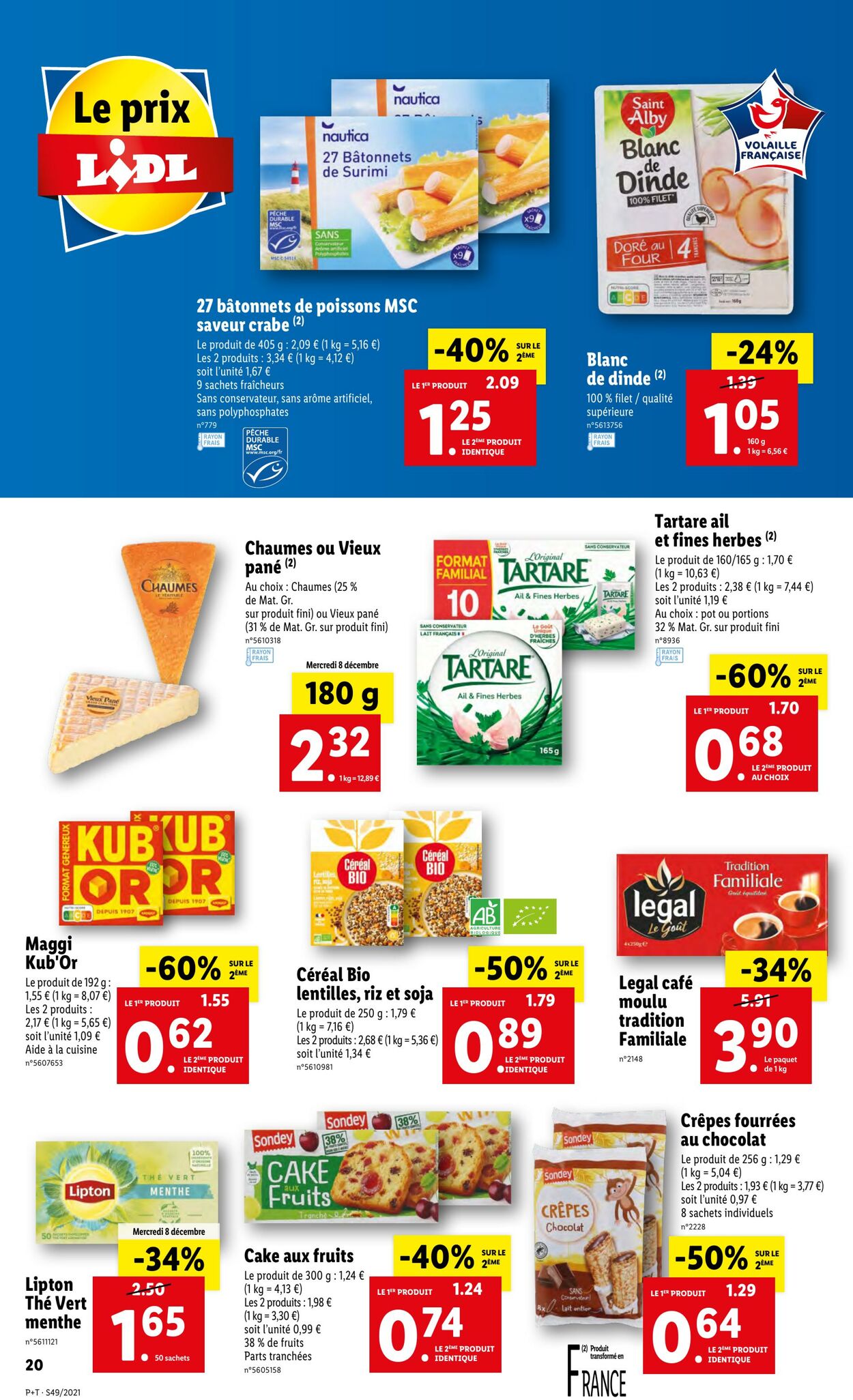 Catalogue Lidl 08.12.2021 - 14.12.2021