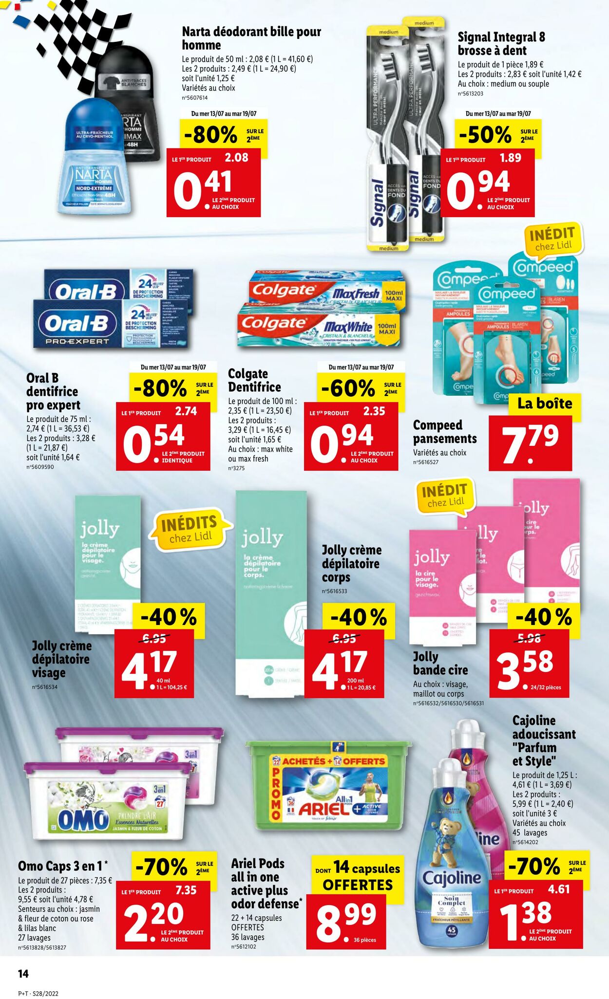 Catalogue Lidl 13.07.2022 - 19.07.2022