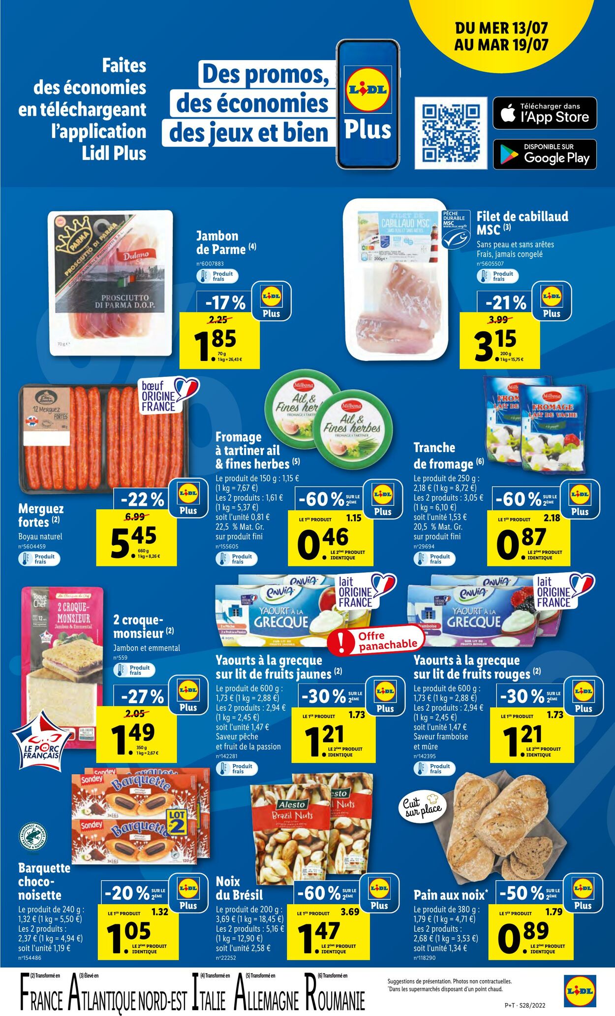 Catalogue Lidl 13.07.2022 - 19.07.2022