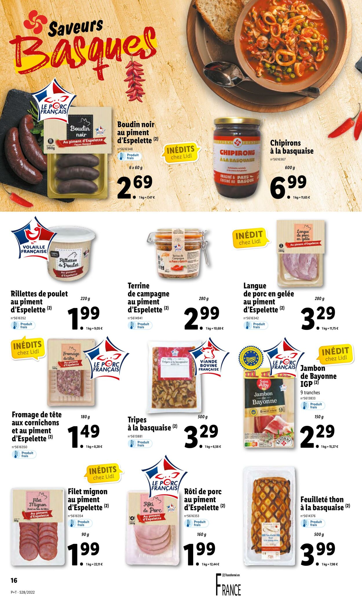 Catalogue Lidl 13.07.2022 - 19.07.2022