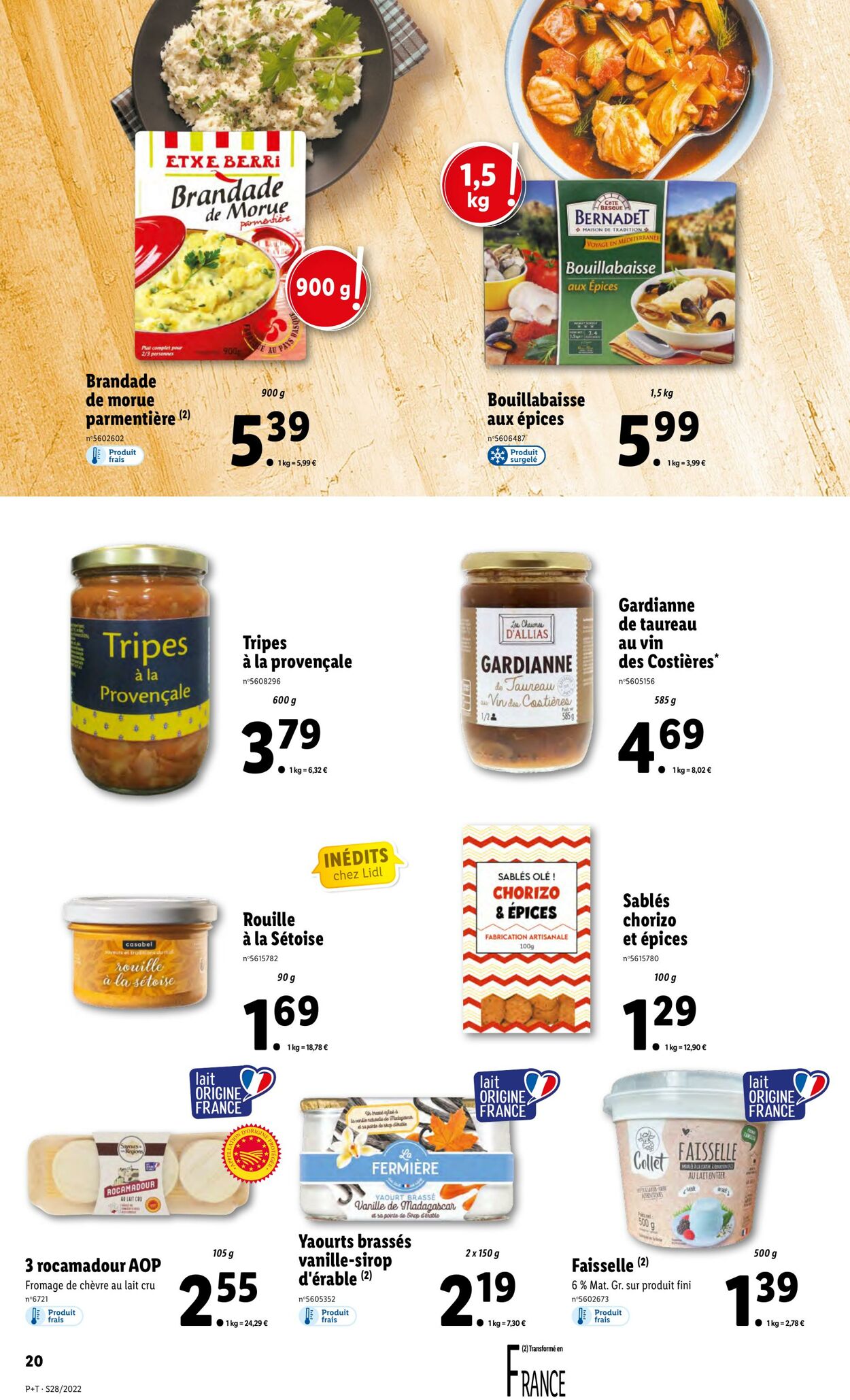 Catalogue Lidl 13.07.2022 - 19.07.2022