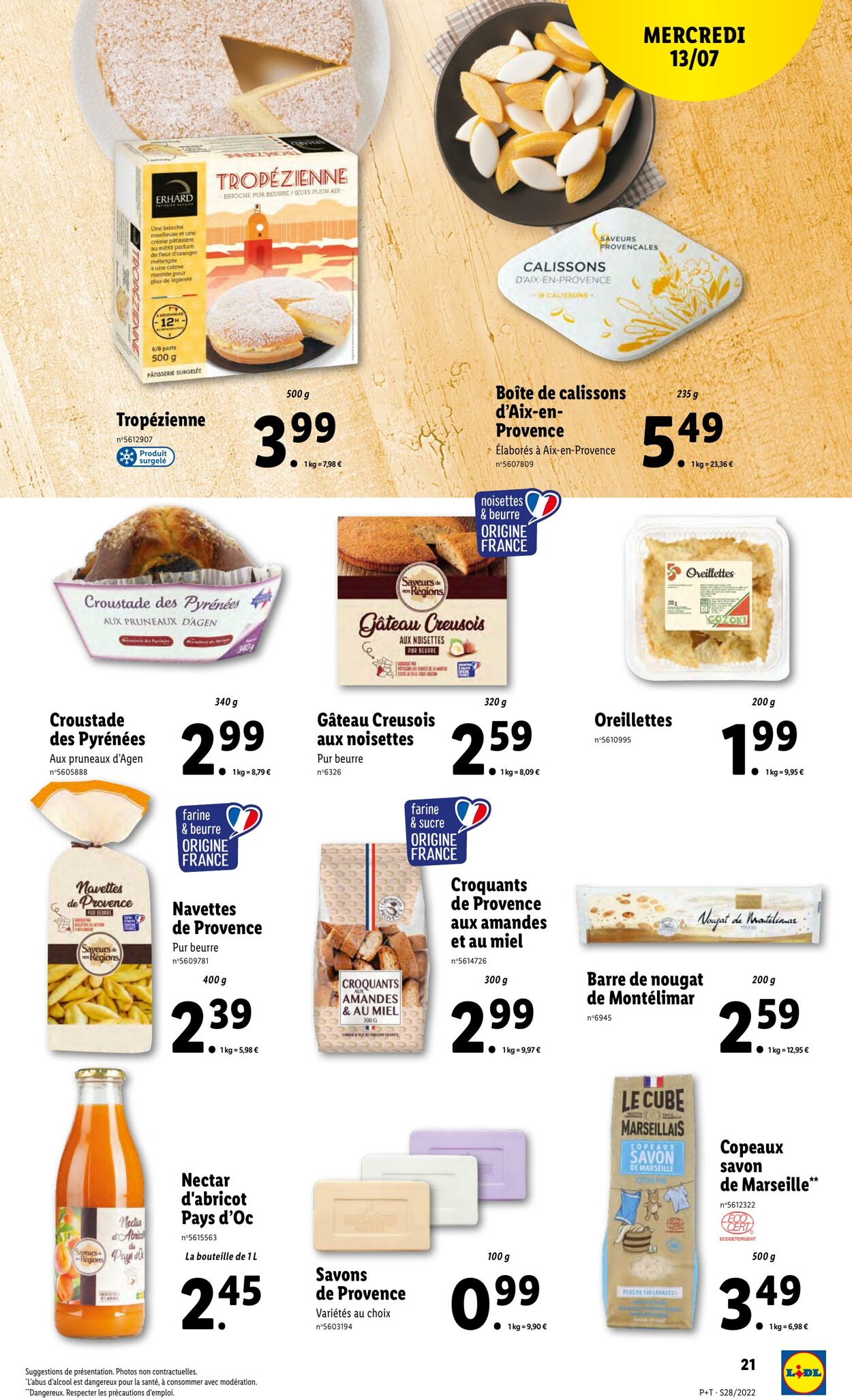 Catalogue Lidl 13.07.2022 - 19.07.2022